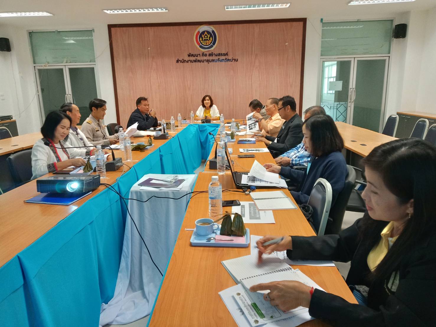 @น่าน : ประชุมทีมผู้นำอาสาพัฒนาบ้านเกิด