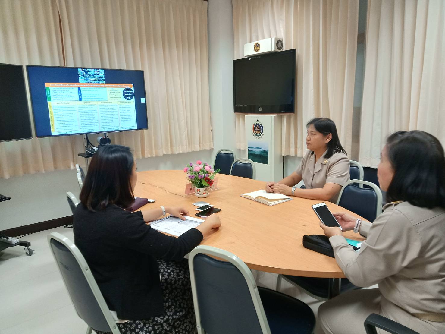 @น่าน : ประชุมผ่าน Video Conference โครงการเพิ่มประสิทธิภาพการบริหารกองทุนเพื่อเกษตรกรและแหล่งสินเชื่อภาครัฐเพื่อการเข้าถึงแหล่งทุน