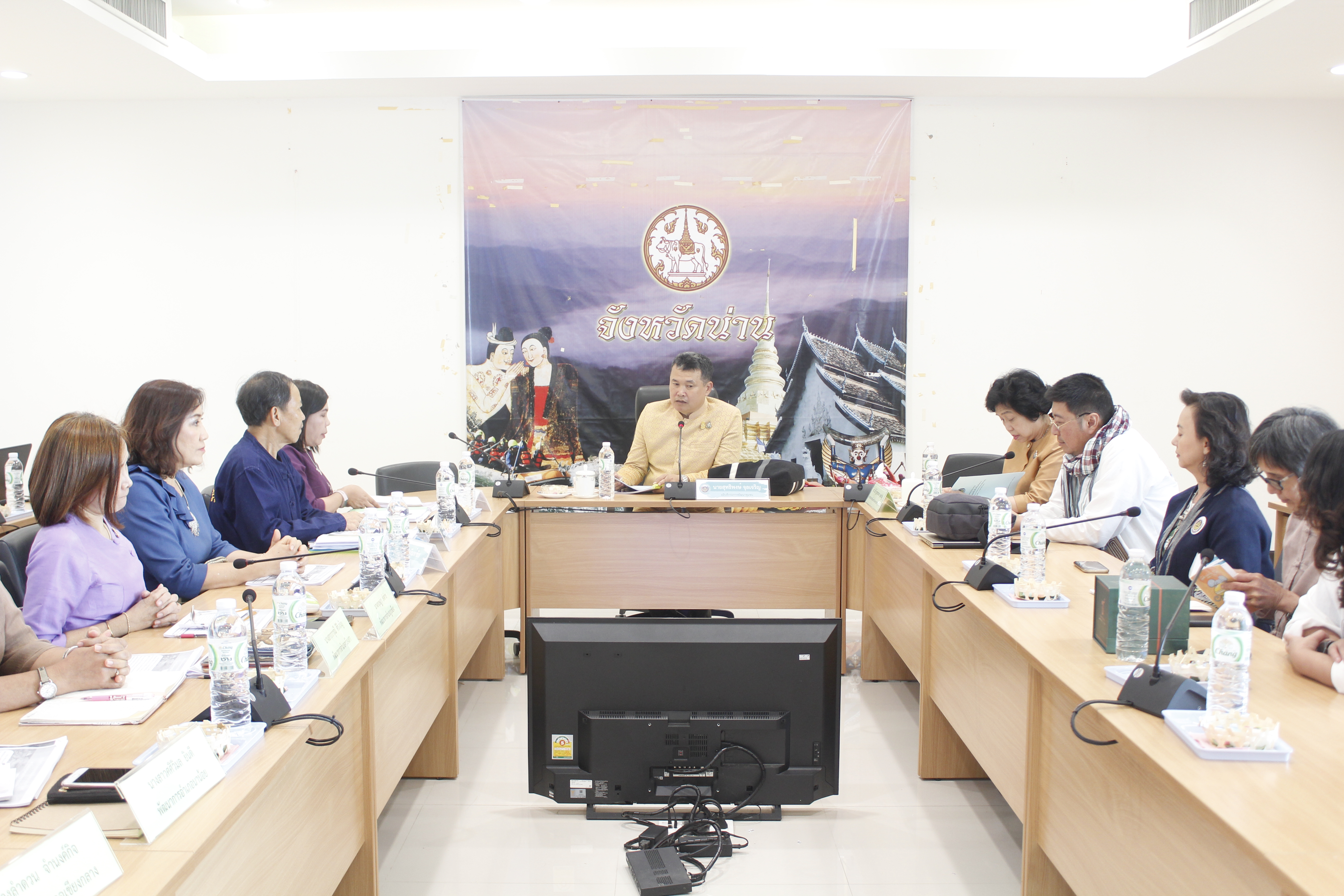 @น่านนคร… อธิบดีกรมการพัฒนาชุมชนมอบนโยบายและแนวทางการดำเนินงานพัฒนาชุมชน แก่ จนท.พช.น่าน