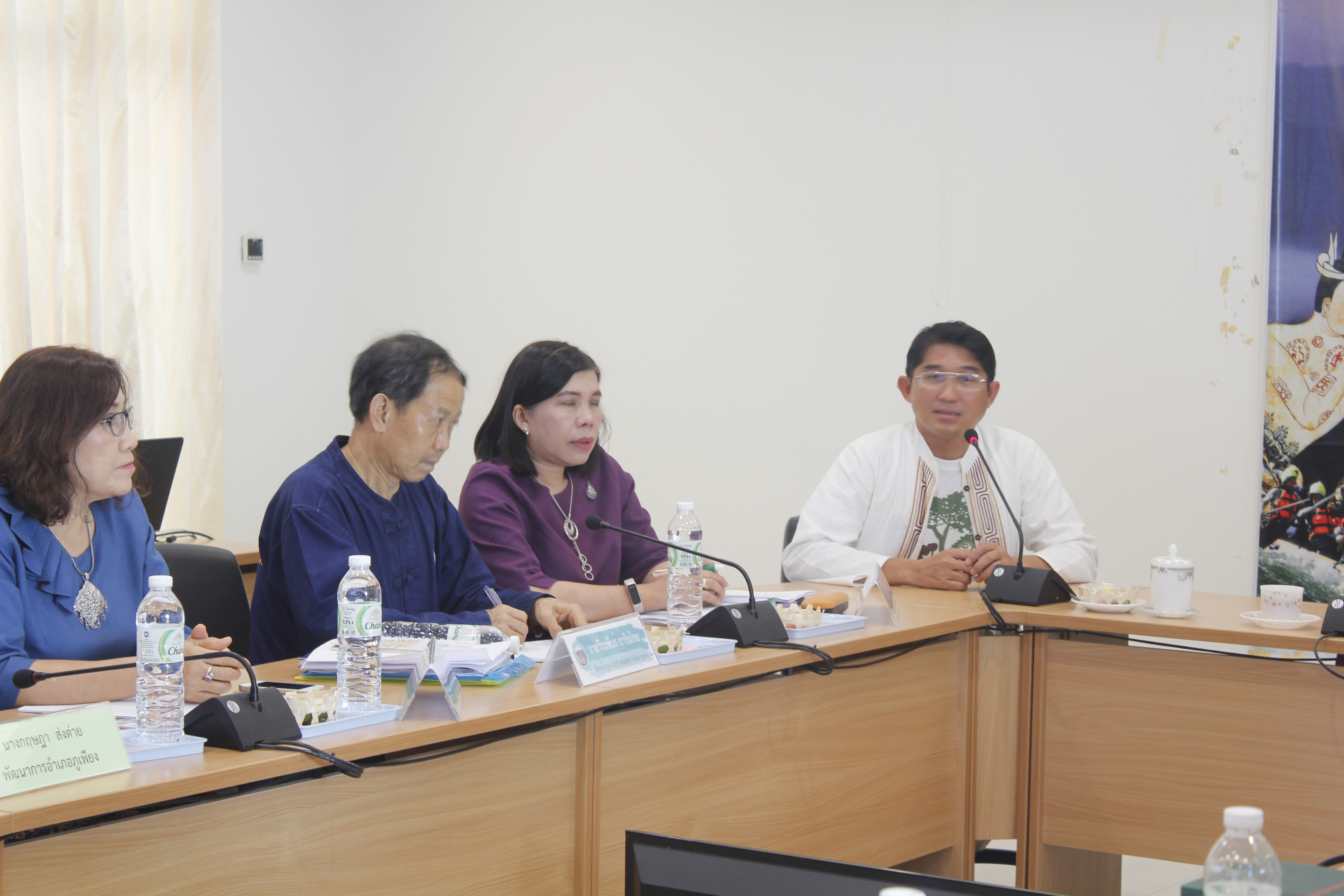 @น่านนคร… อธิบดีกรมการพัฒนาชุมชนมอบนโยบายและแนวทางการดำเนินงานพัฒนาชุมชน แก่ จนท.พช.น่าน