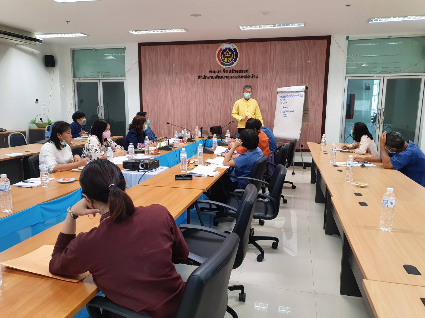 @น่าน : นายไพบูลย์ บูรณสันติ ผู้ตรวจราชการกรมฯ ติดตามการดำเนินงานตามนโยบายกระทรวงมหาดไทย ข้อสั่งการของอธิบดีกรมการพัฒนาชุมชน (วันที่1)