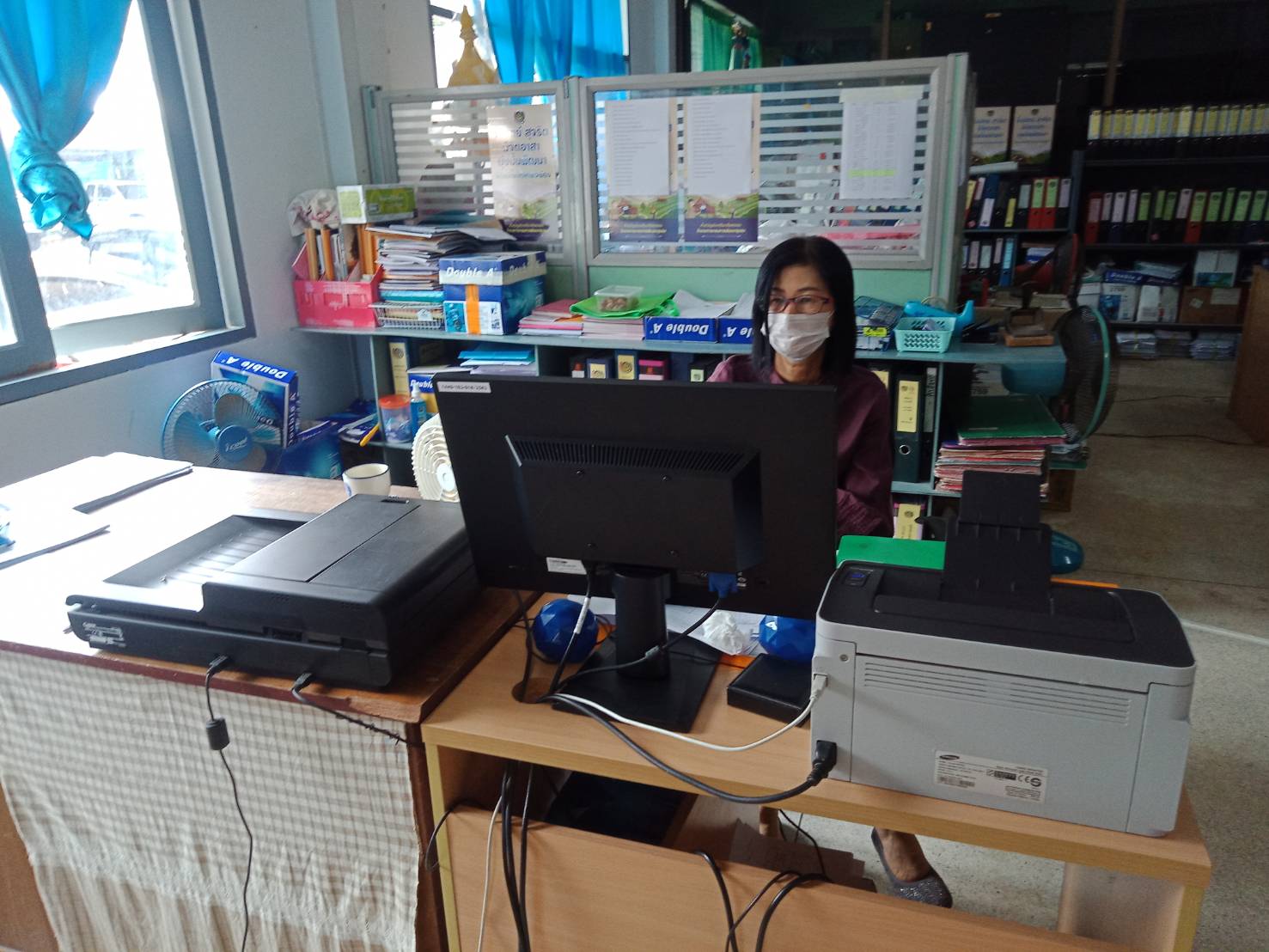 @น่าน : ประชุมเชิงปฏิบัติการตรวจติดตามผลการดำเนินงานของหน่วยรับตรวจรายไตรมาส ผ่านระบบ Video Conference และTV พช.