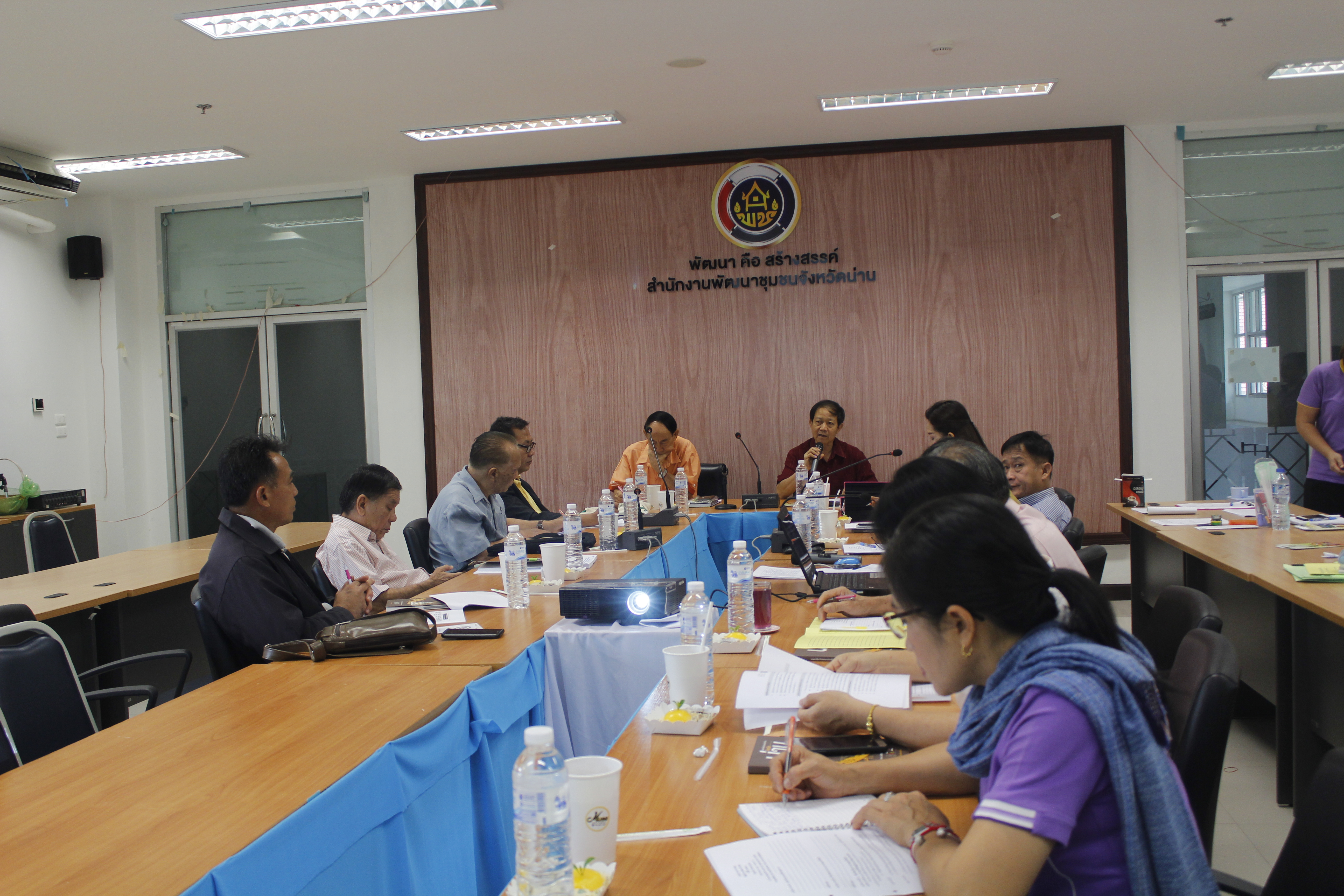 @น่าน : ประชุมทีมผู้นำอาสาพัฒนาบ้านเกิด ครั้งที่ 2/2563