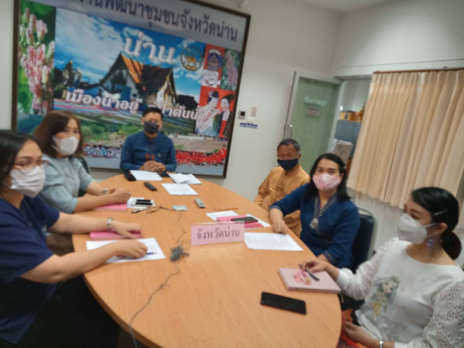 @น่านนคร… พช.น่านร่วมรับชมการประชุมกรมการพัฒนาชุมชน ครั้งที่ 3/2563