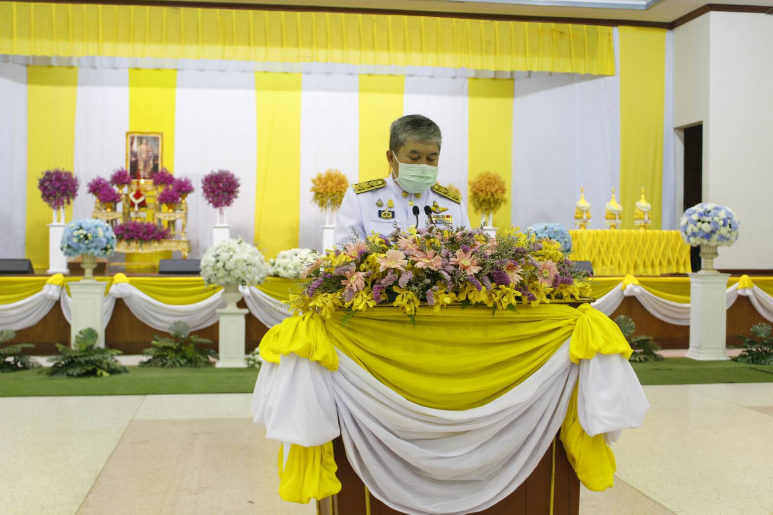 @น่าน : พช.น่านร่วมพิธีวันจักรี พิธีวันข้าราชการพลเรือน และพิธีถวายผ้าป่า สมทบกองทุนพัฒนาเด็กชนบทจังหวัดน่านฯ