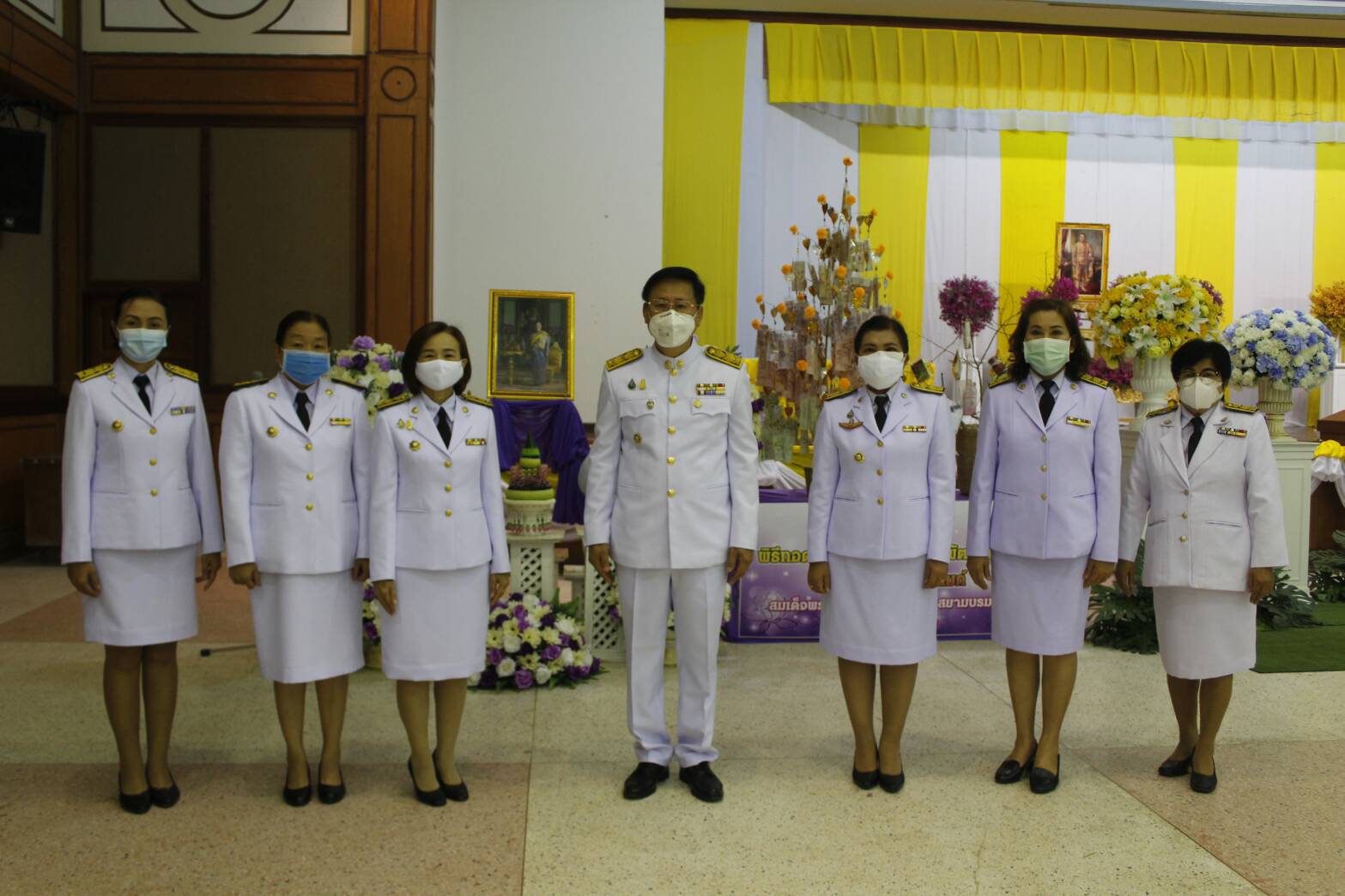 @น่าน : พช.น่านร่วมพิธีวันจักรี พิธีวันข้าราชการพลเรือน และพิธีถวายผ้าป่า สมทบกองทุนพัฒนาเด็กชนบทจังหวัดน่านฯ