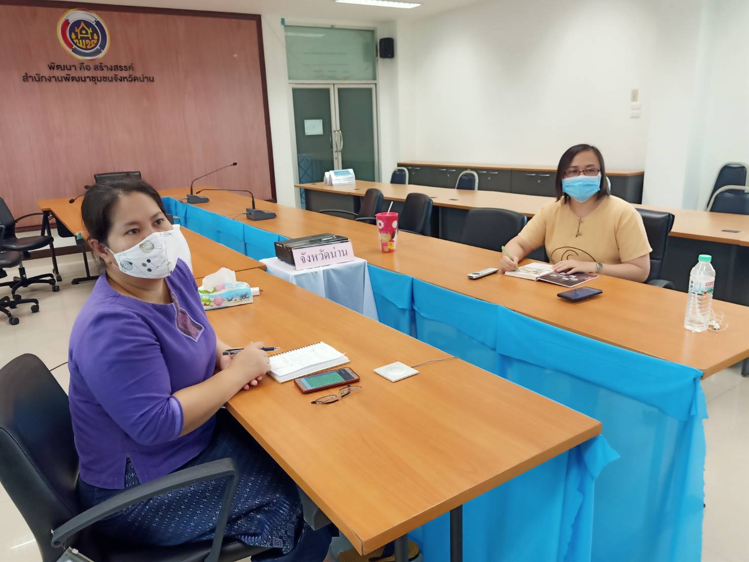 @น่าน : สพจ.น่าน ติดตามสนับสนุนการดำเนินงานเกษตรทฤษฏีใหม่ “โคก หนอง นา โมเดล”