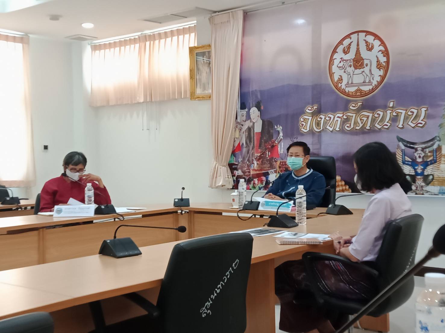 @น่าน : พช.น่าน รับนโยบายขับเคลื่อนหลักทฤษฏีใหม่ของพระบาทสมเด็จพระเจ้าอยู่หัว รัชกาลที่ 9 ประยุกต์สู่ “โคก หนอง นา โมเดล”