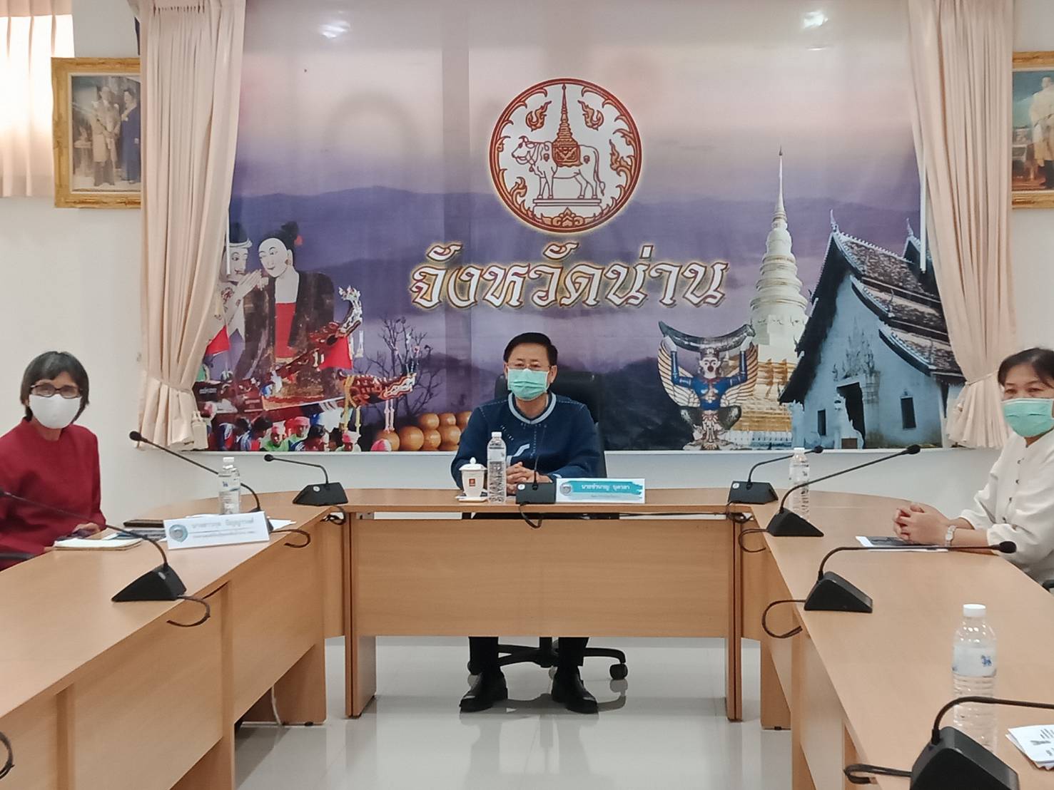 @น่าน : พช.น่าน รับนโยบายขับเคลื่อนหลักทฤษฏีใหม่ของพระบาทสมเด็จพระเจ้าอยู่หัว รัชกาลที่ 9 ประยุกต์สู่ “โคก หนอง นา โมเดล”