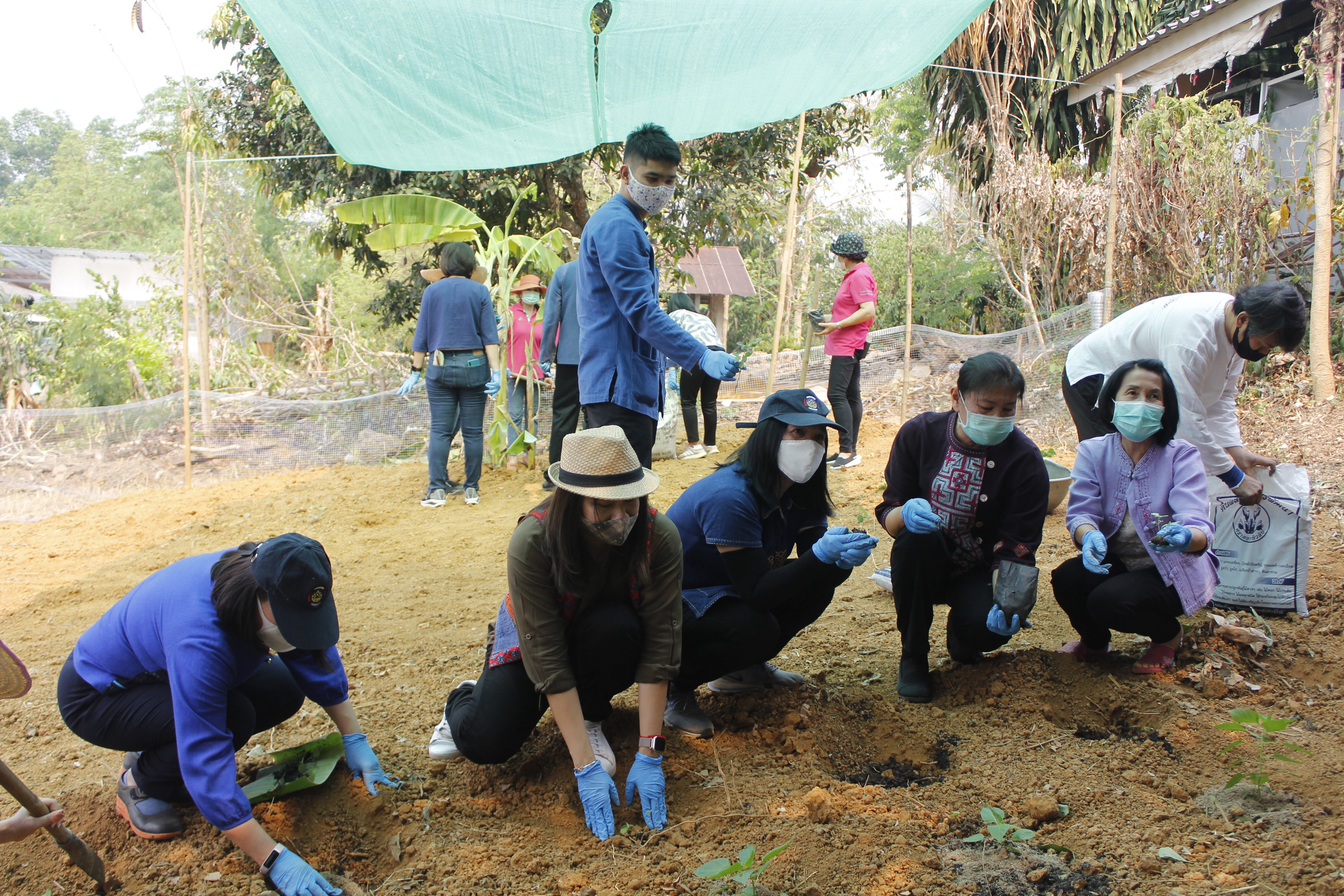 @น่าน : “สตรีน่านเดินหน้ารณรงค์โครงการสตรีแบ่งปันรัก ปลูกผักปลอดภัย”