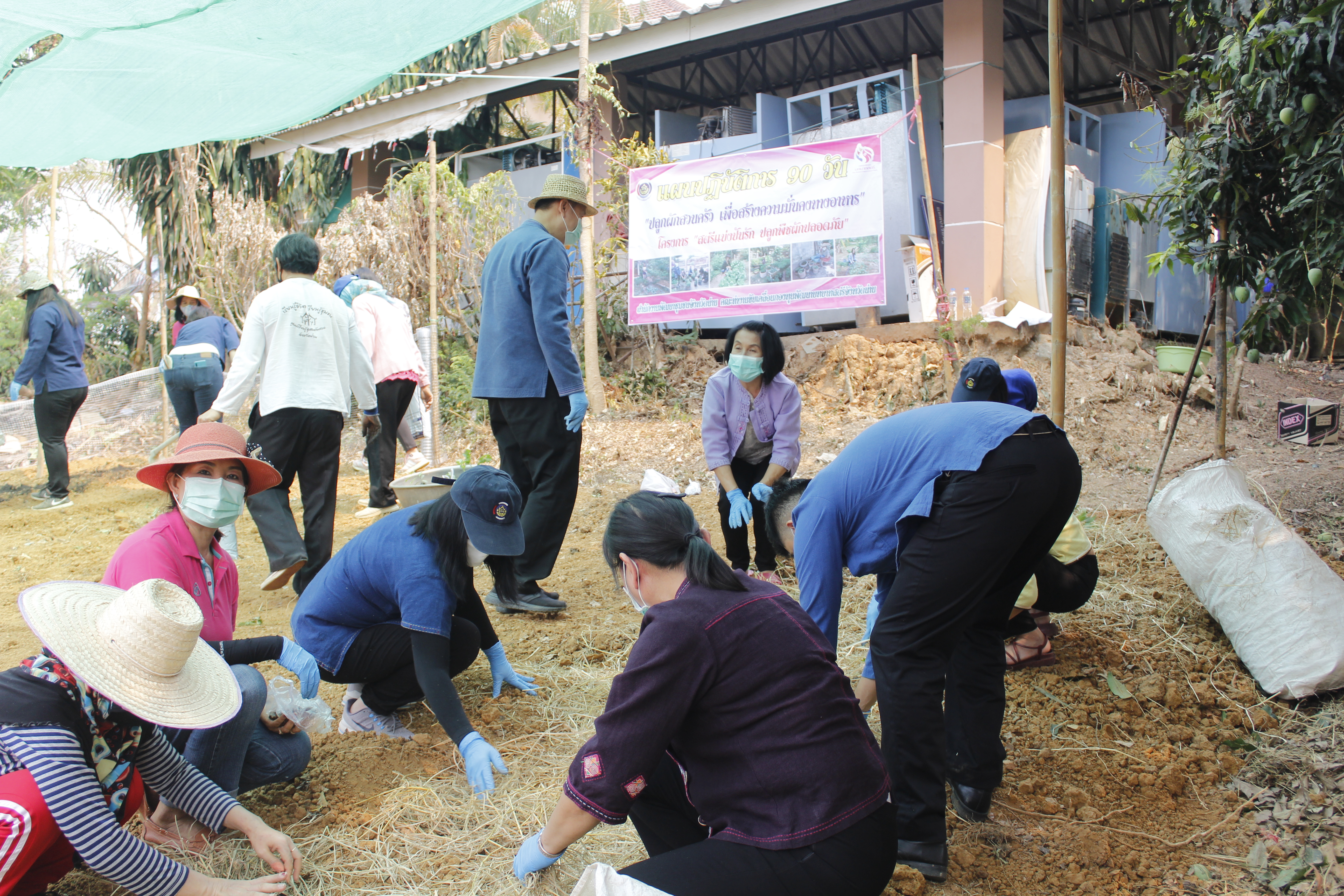 @น่าน : “สตรีน่านเดินหน้ารณรงค์โครงการสตรีแบ่งปันรัก ปลูกผักปลอดภัย”