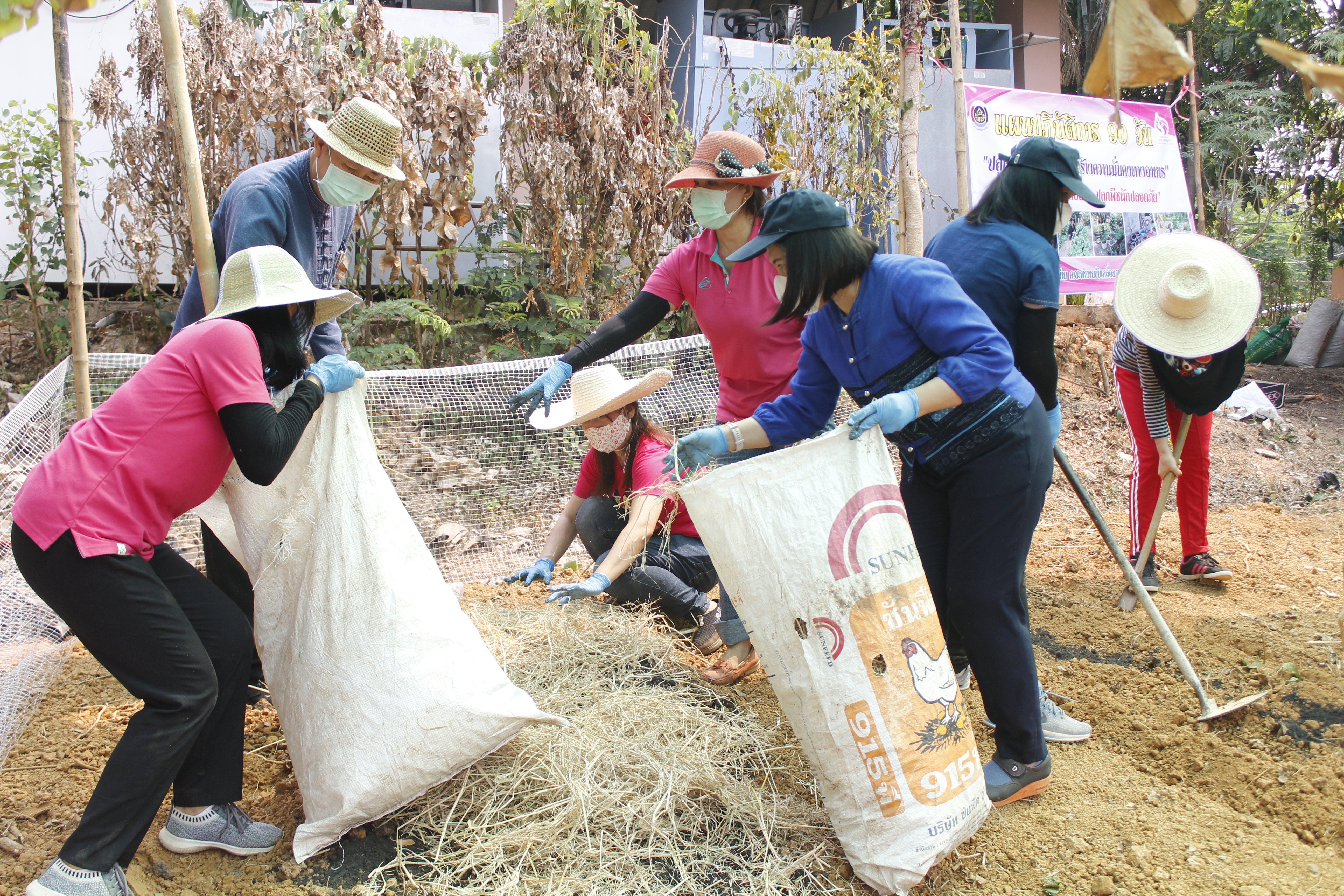 @น่าน : “สตรีน่านเดินหน้ารณรงค์โครงการสตรีแบ่งปันรัก ปลูกผักปลอดภัย”