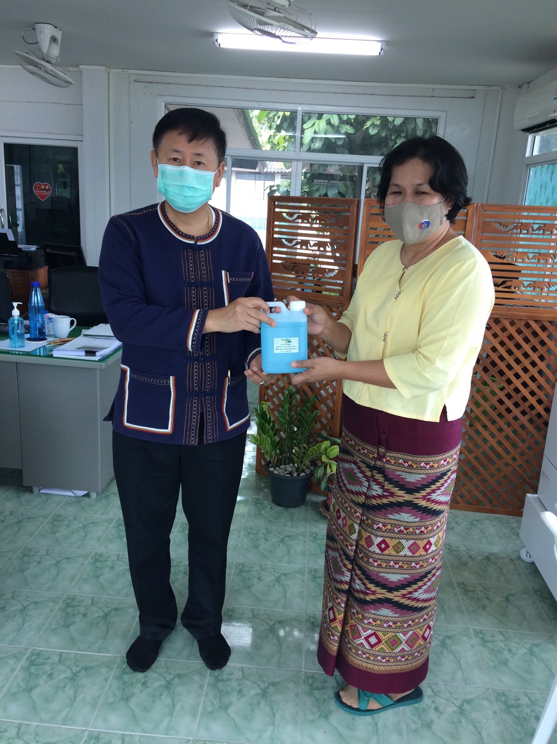 @น่าน : สพจ.น่าน ติดตามสนับสนุนการดำเนินงานเกษตรทฤษฏีใหม่ “โคก หนอง นา โมเดล”