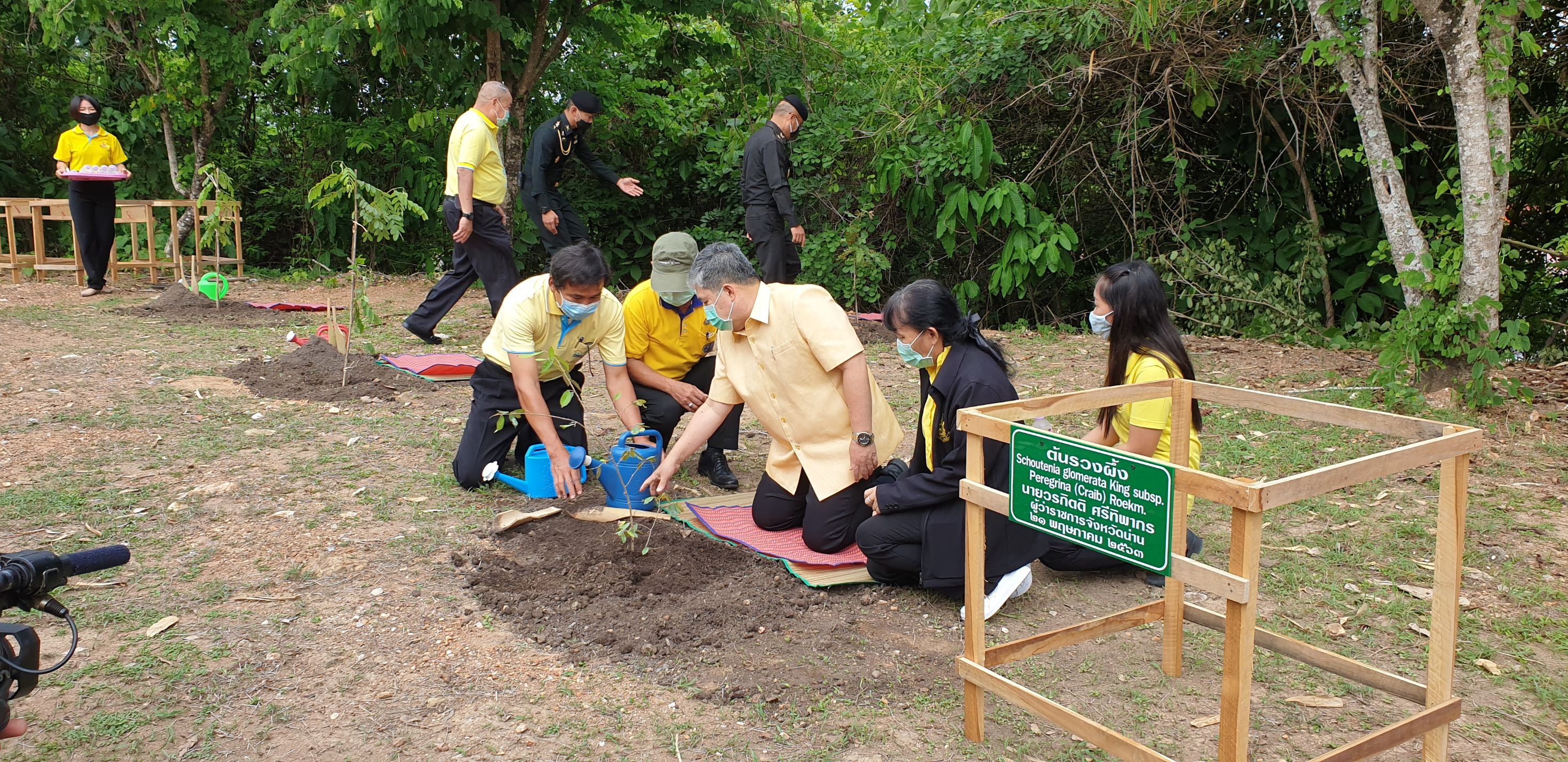 สพจ.น่าน ร่วมกิจกรรมวันต้นไม้ประจำปีของชาติ พ.ศ. 2563 ภายใต้ชื่อ “รวมใจไทย ปลูกต้นไม้ เพื่อแผ่นดิน” สืบสานสู่ 100 ล้านต้น