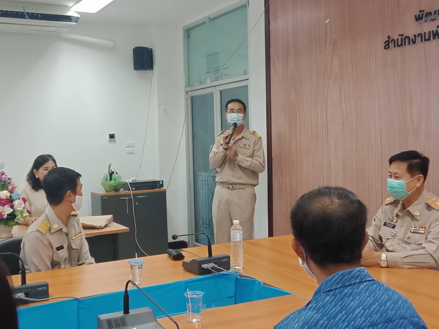 @น่าน : รับรายงานตัวข้าราชการที่ได้รับการแต่งตั้ง (ย้าย) มาปฏิบัติราชการ สังกัดสำนักงานพัฒนาชุมชนจังหวัดน่าน