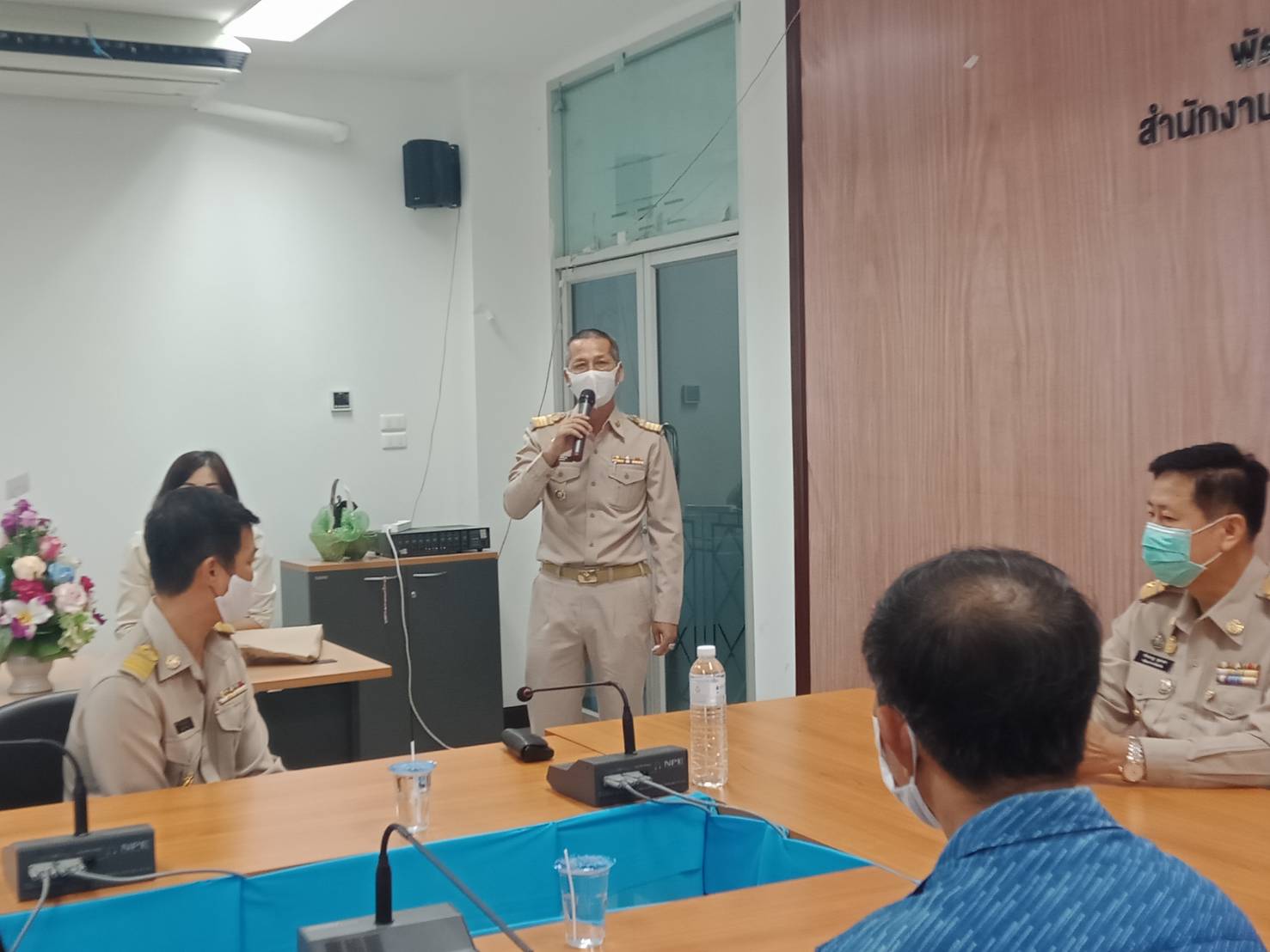 @น่าน : รับรายงานตัวข้าราชการที่ได้รับการแต่งตั้ง (ย้าย) มาปฏิบัติราชการ สังกัดสำนักงานพัฒนาชุมชนจังหวัดน่าน