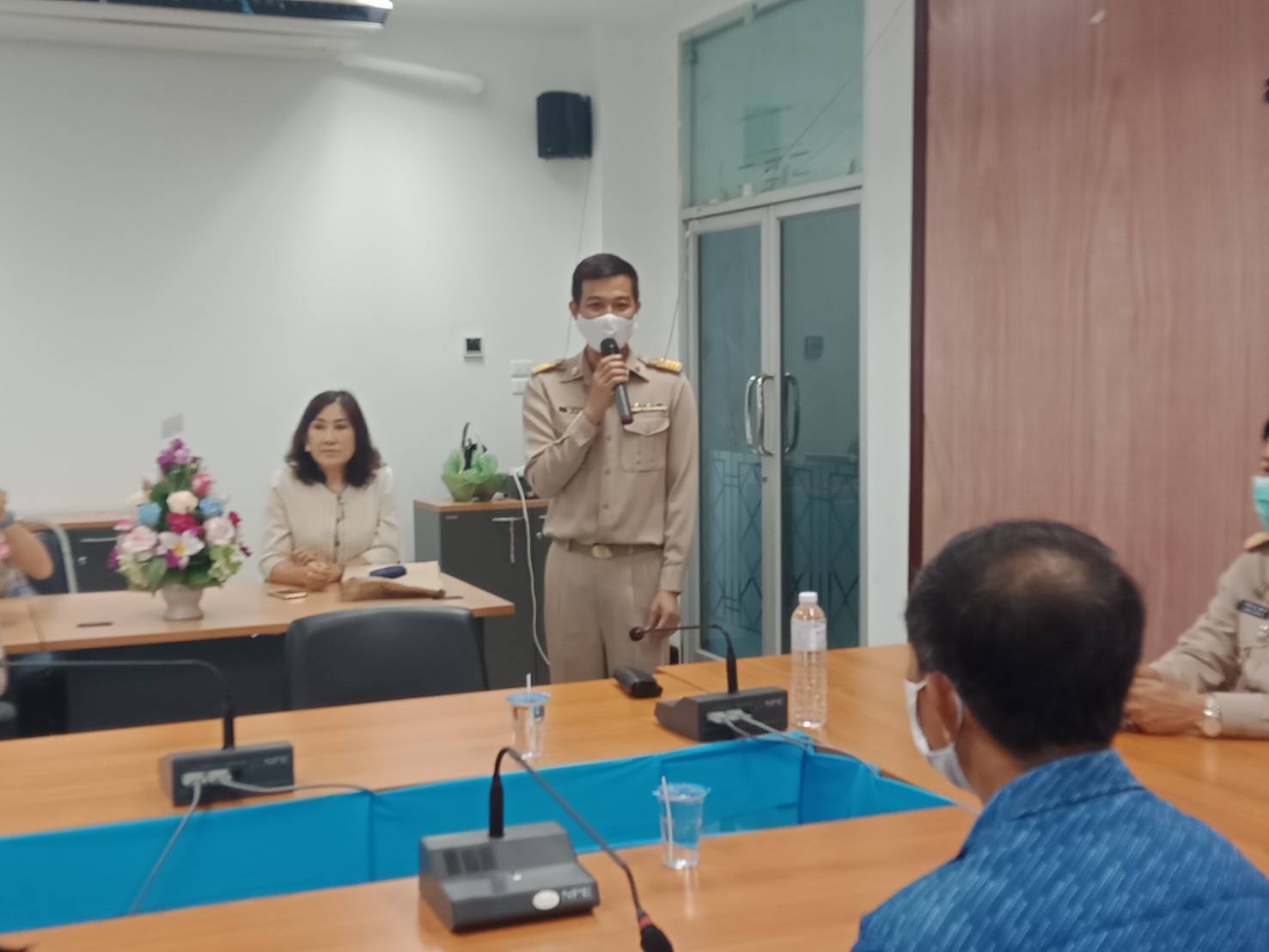 @น่าน : รับรายงานตัวข้าราชการที่ได้รับการแต่งตั้ง (ย้าย) มาปฏิบัติราชการ สังกัดสำนักงานพัฒนาชุมชนจังหวัดน่าน