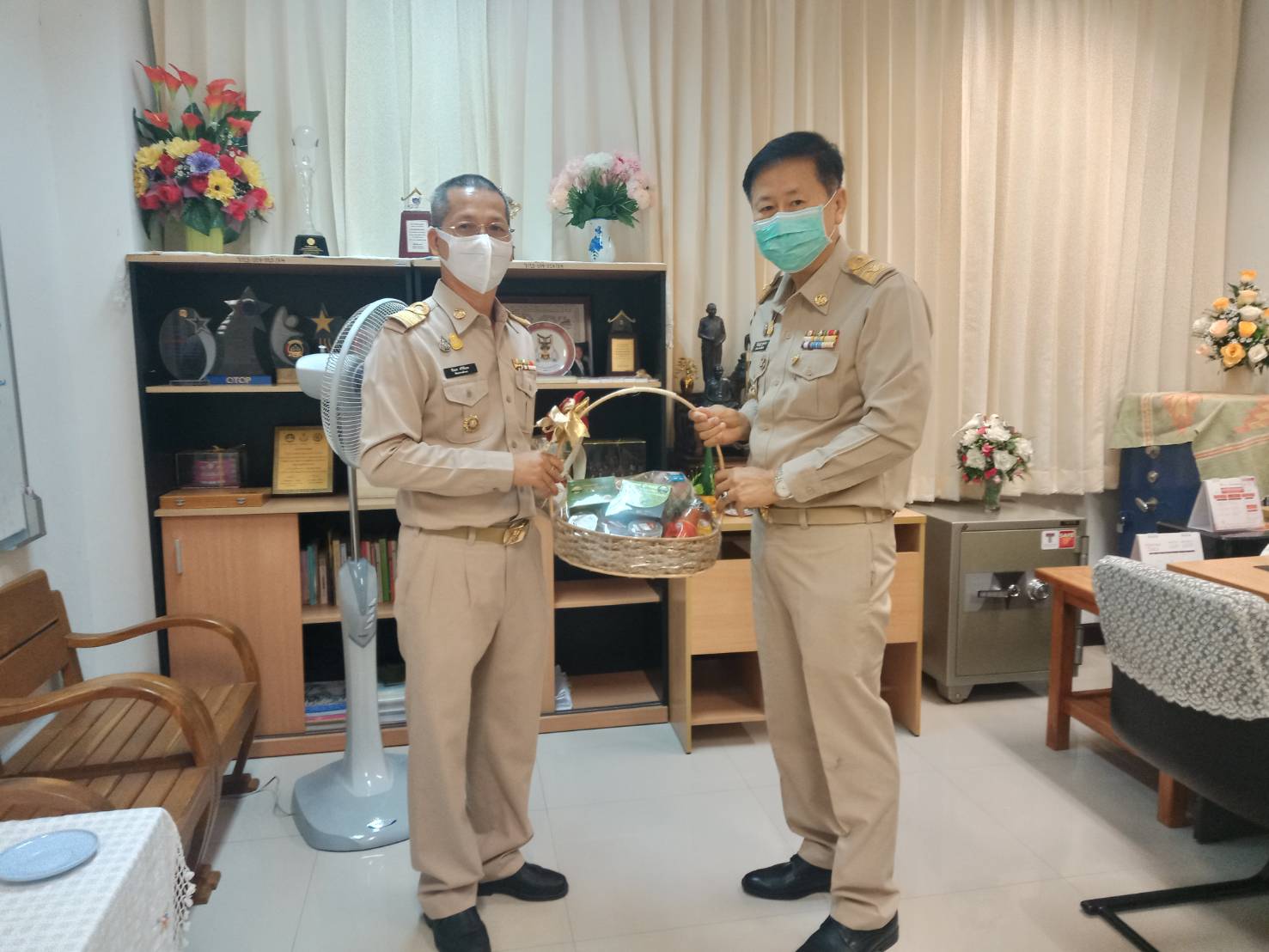 @น่าน : รับรายงานตัวข้าราชการที่ได้รับการแต่งตั้ง (ย้าย) มาปฏิบัติราชการ สังกัดสำนักงานพัฒนาชุมชนจังหวัดน่าน