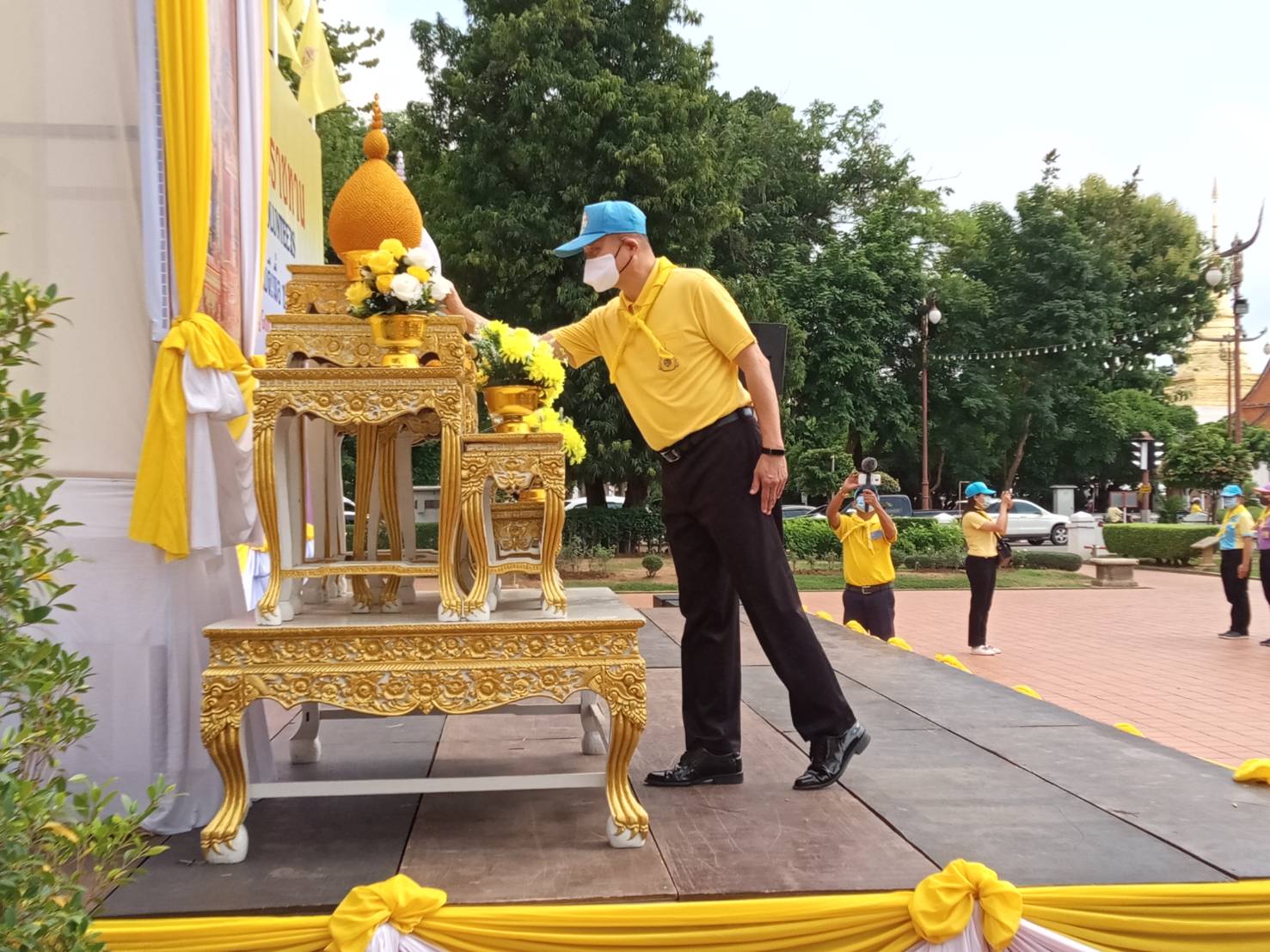 @น่าน : พช.น่านกิจกรรมจิตอาสาพัฒนาเพื่อสำนึกในพระมหากรุณาธิคุณในโอกาสวันสำคัญของชาติไทย