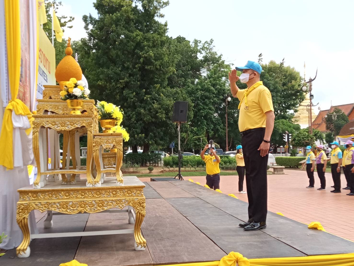 @น่าน : พช.น่านกิจกรรมจิตอาสาพัฒนาเพื่อสำนึกในพระมหากรุณาธิคุณในโอกาสวันสำคัญของชาติไทย