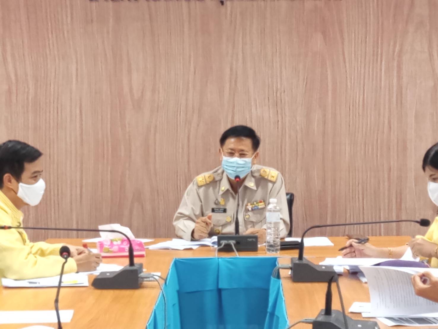 @น่าน : ประชุมเจ้าหน้าที่พัฒนาชุมชน สำนักงานพัฒนาชุมชนจังหวัดน่าน