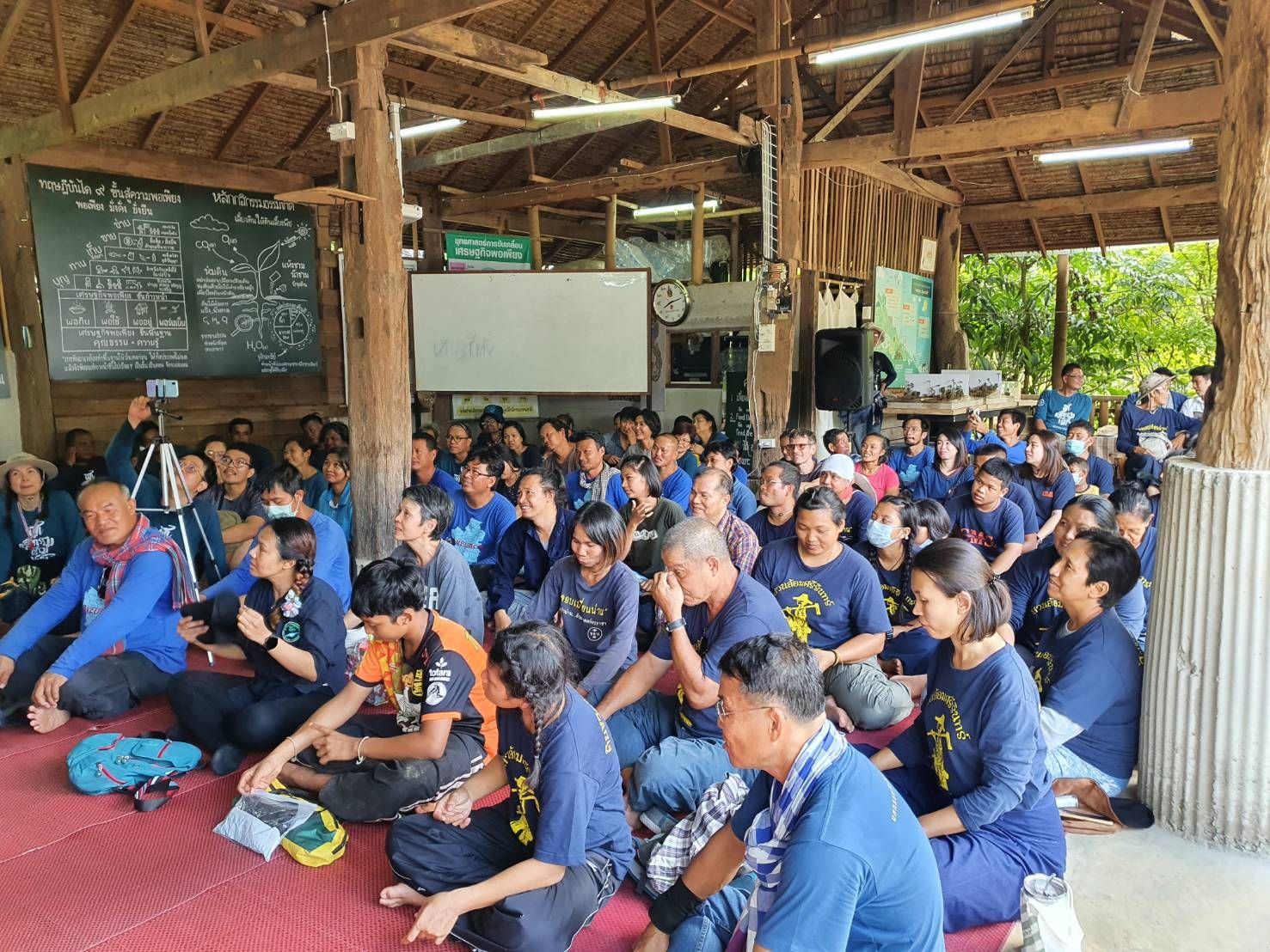 @น่าน : กิจกรรมพื้นที่ต้นแบบการพัฒนาคุณภาพชีวิตตามหลักทฤษฎีใหม่ประยุกต์สู่ “โคก หนอง นา โมเดล”