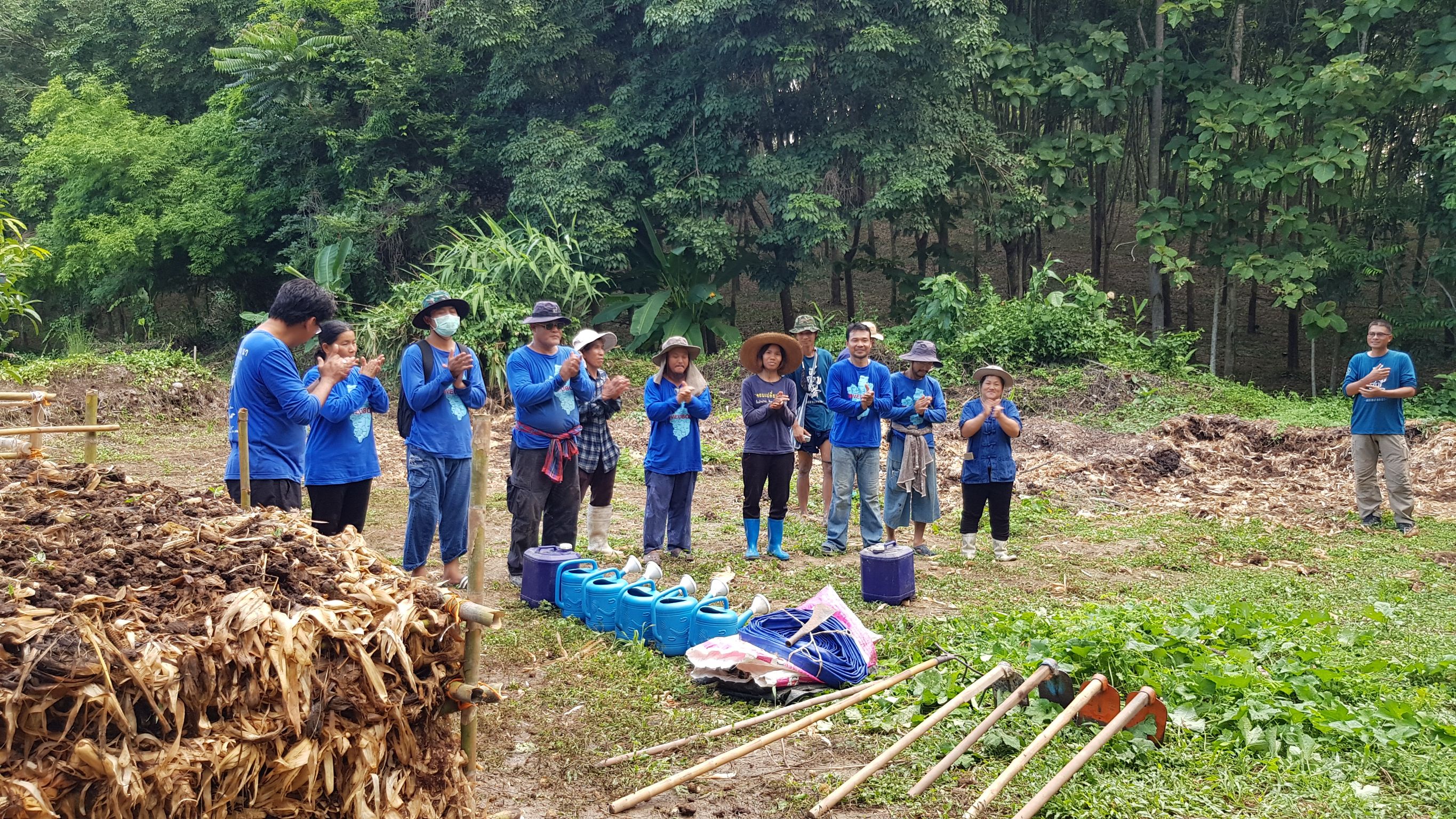 @น่าน : กิจกรรมพื้นที่ต้นแบบการพัฒนาคุณภาพชีวิตตามหลักทฤษฎีใหม่ประยุกต์สู่ “โคก หนอง นา โมเดล”