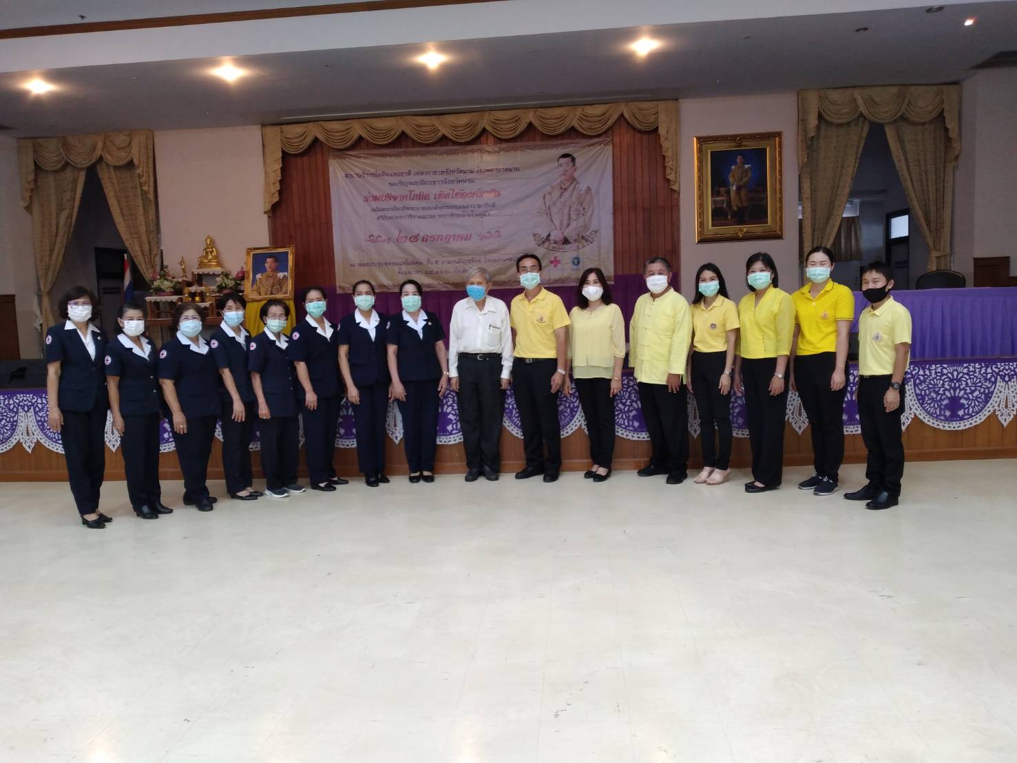 @น่าน : พช.น่านกิจกรรมจิตอาสาพัฒนาเพื่อสำนึกในพระมหากรุณาธิคุณในโอกาสวันสำคัญของชาติไทย