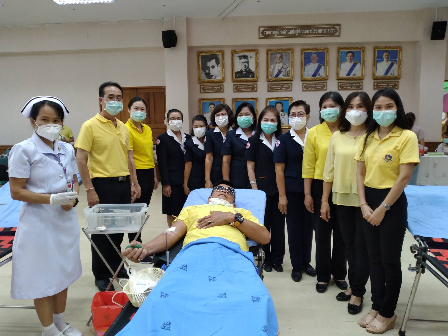 @น่าน : พช.น่านกิจกรรมจิตอาสาพัฒนาเพื่อสำนึกในพระมหากรุณาธิคุณในโอกาสวันสำคัญของชาติไทย