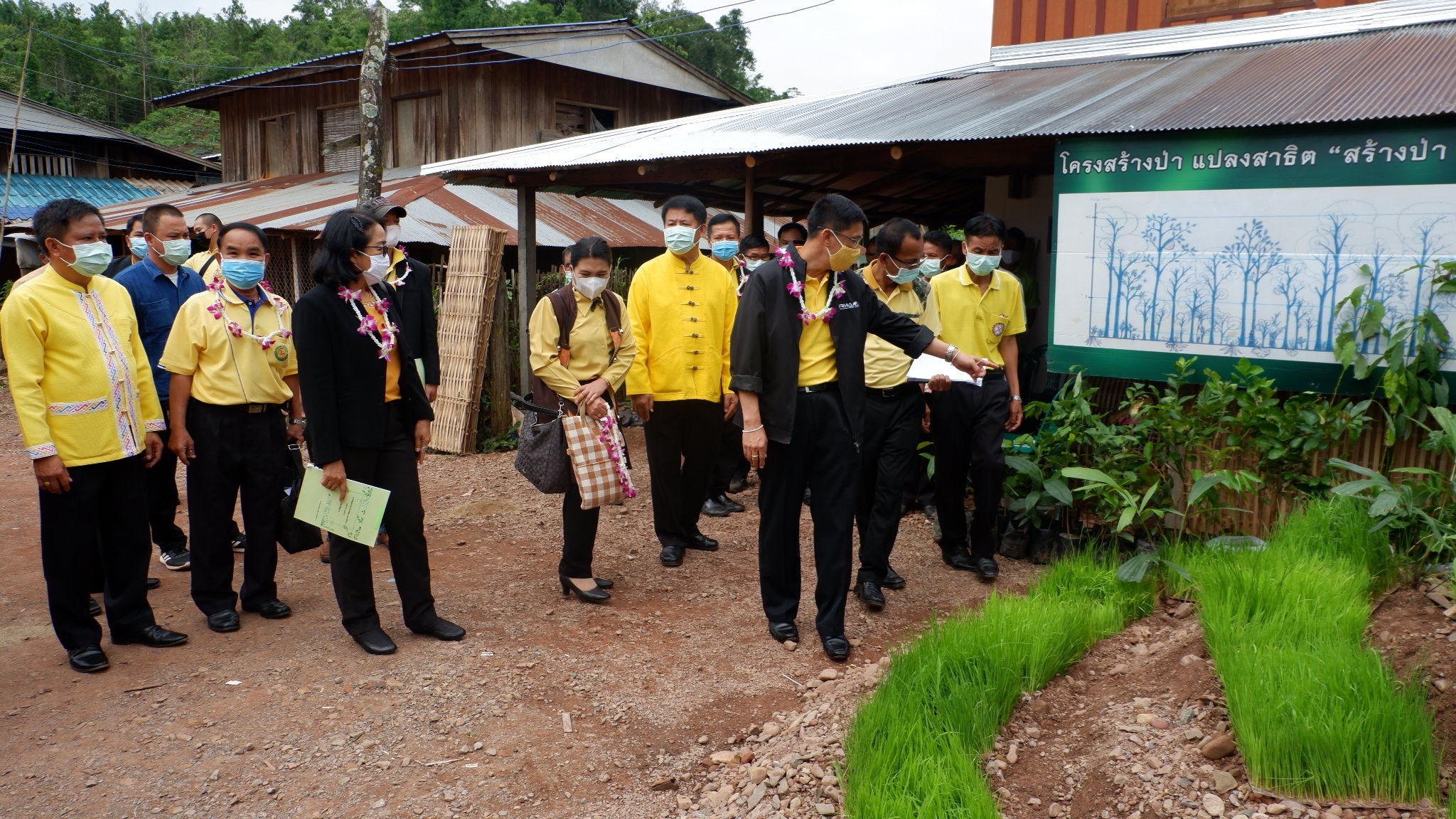 @น่าน : คัดเลือกหมู่บ้านเศรษฐกิจพอเพียง “อยู่เย็น เป็นสุข” ดีเด่น ระดับจังหวัด รอบสุดท้าย