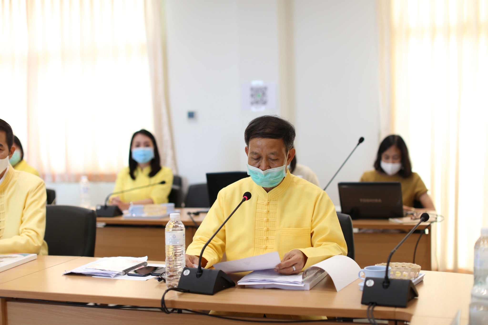 พช.น่าน รับการติดตามประเมินผลการดำเนินงานพัฒนาชุมชนใสสะอาด “ท้าทาย”