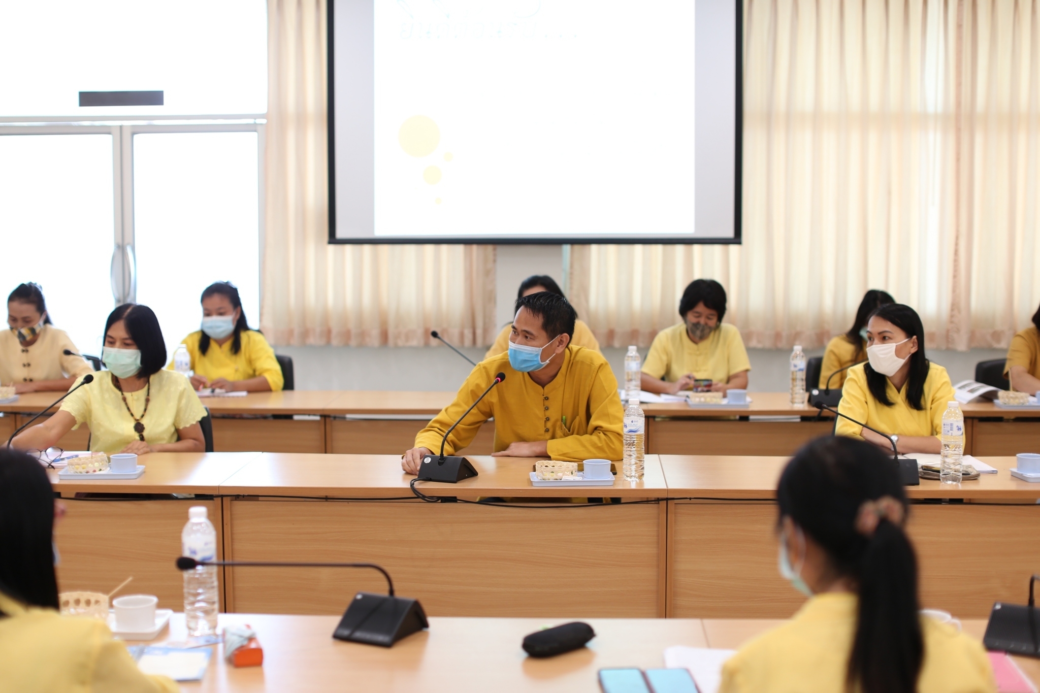 พช.น่าน รับการติดตามประเมินผลการดำเนินงานพัฒนาชุมชนใสสะอาด “ท้าทาย”