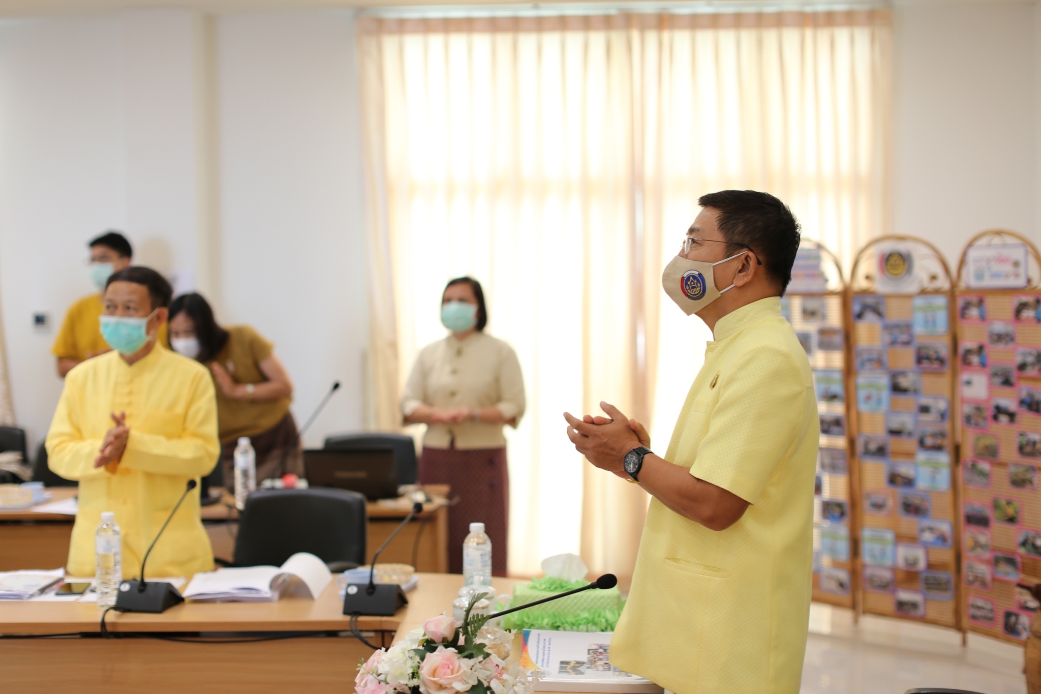 พช.น่าน รับการติดตามประเมินผลการดำเนินงานพัฒนาชุมชนใสสะอาด “ท้าทาย”