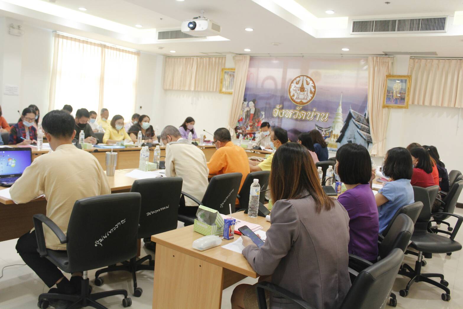 @น่าน : ประชุมพัฒนาการอำเภอและนักวิชาการพัฒนาชุมชนจังหวัด
