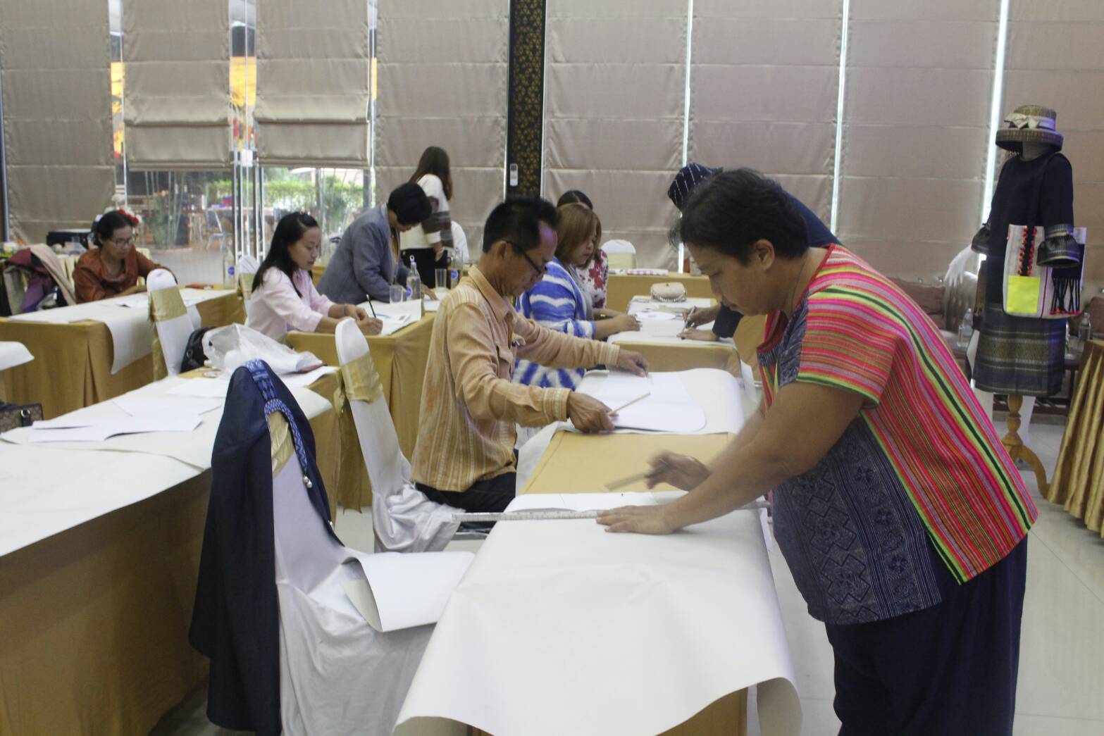 @น่าน : โครงการพัฒนาและยกระดับผลิตภัณฑ์ OTOP ผ้าไทยและผ้าพื้นเมือง