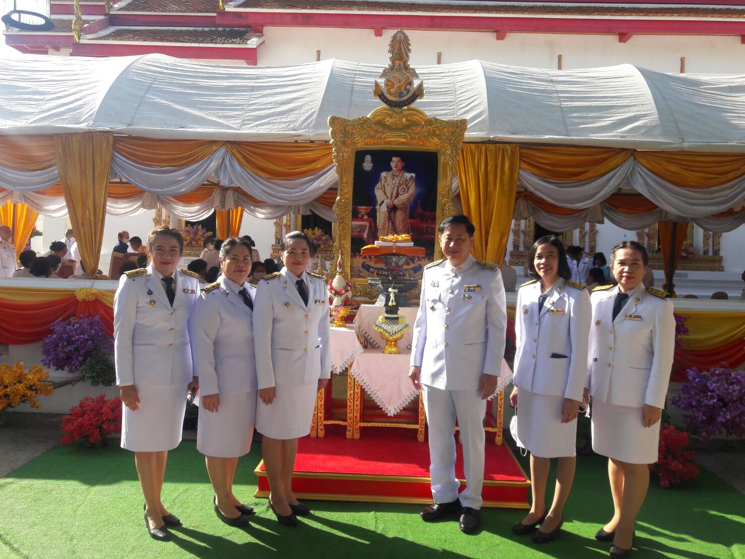 @น่าน : ร่วมพิธีถวายผ้าพระกฐินพระราชทานกรมการพัฒนาชุมชน ประจำปีพุทธศักราช 2563