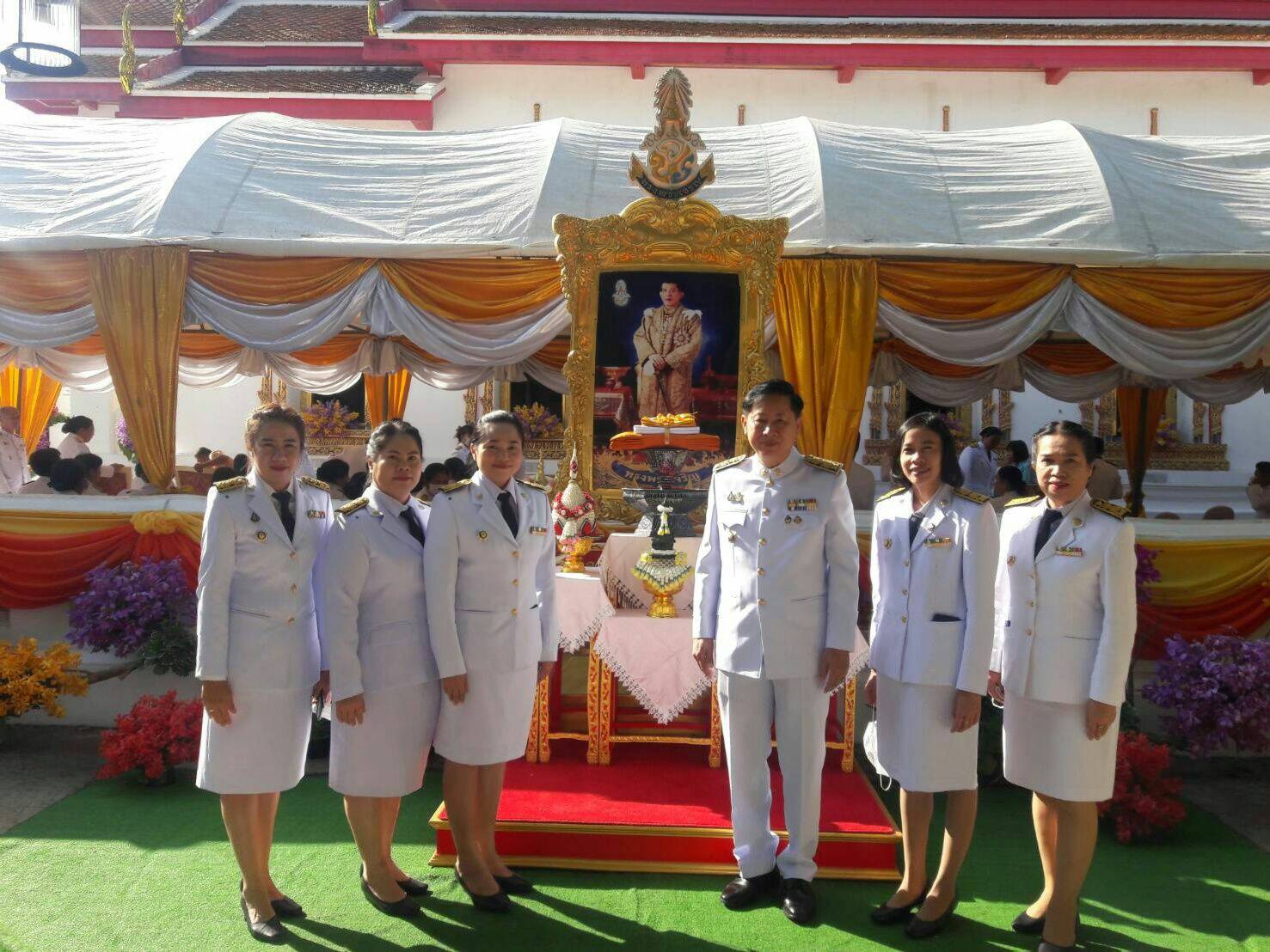 @น่าน : ร่วมพิธีถวายผ้าพระกฐินพระราชทานกรมการพัฒนาชุมชน ประจำปีพุทธศักราช 2563