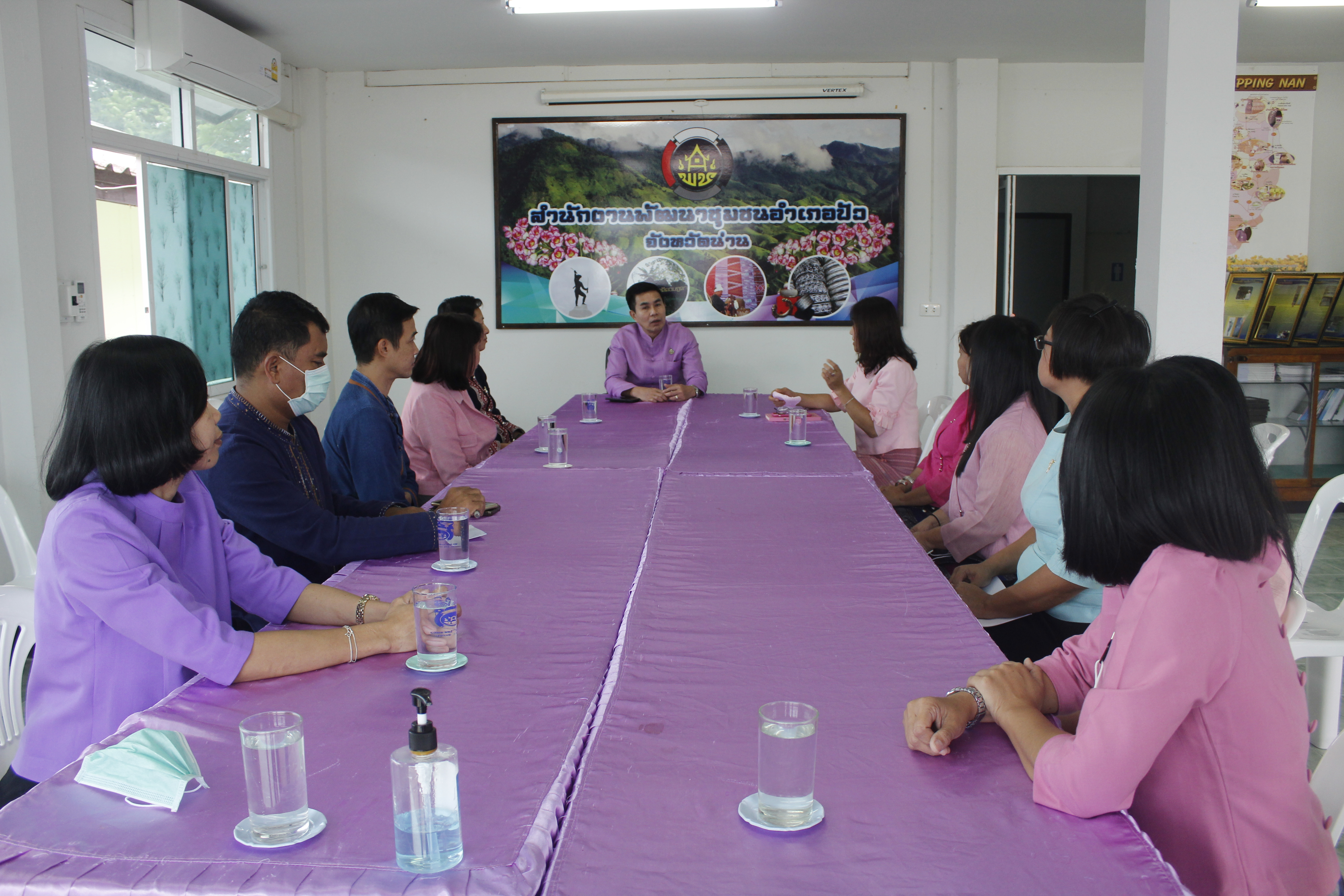 @น่าน : นายวิฑูรย์ นวลนุกูล ผู้ตรวจราชการกรมฯ เขตตรวจราชการที่ 16 ติดตามสนับสนุนการดำเนินงานพัฒนาชุมชนในพื้นที่จังหวัดน่าน (วันที่ 2)