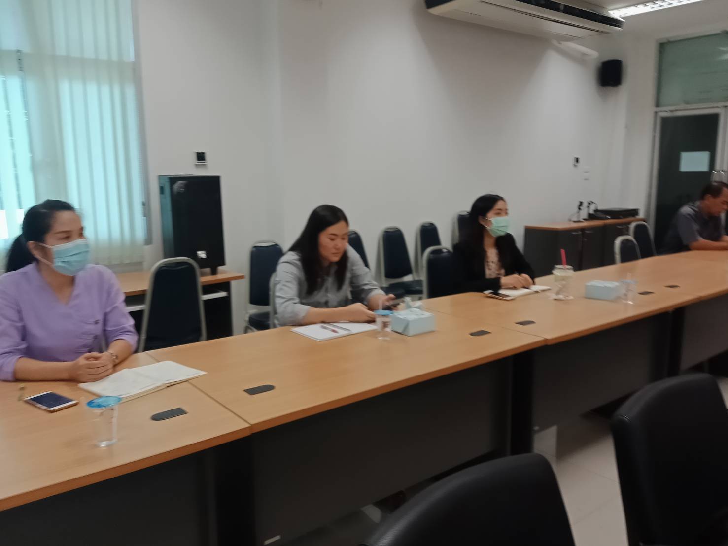 ประชุมเจ้าหน้าที่พัฒนาชุมชน สำนักงานพัฒนาชุมชนจังหวัดน่าน