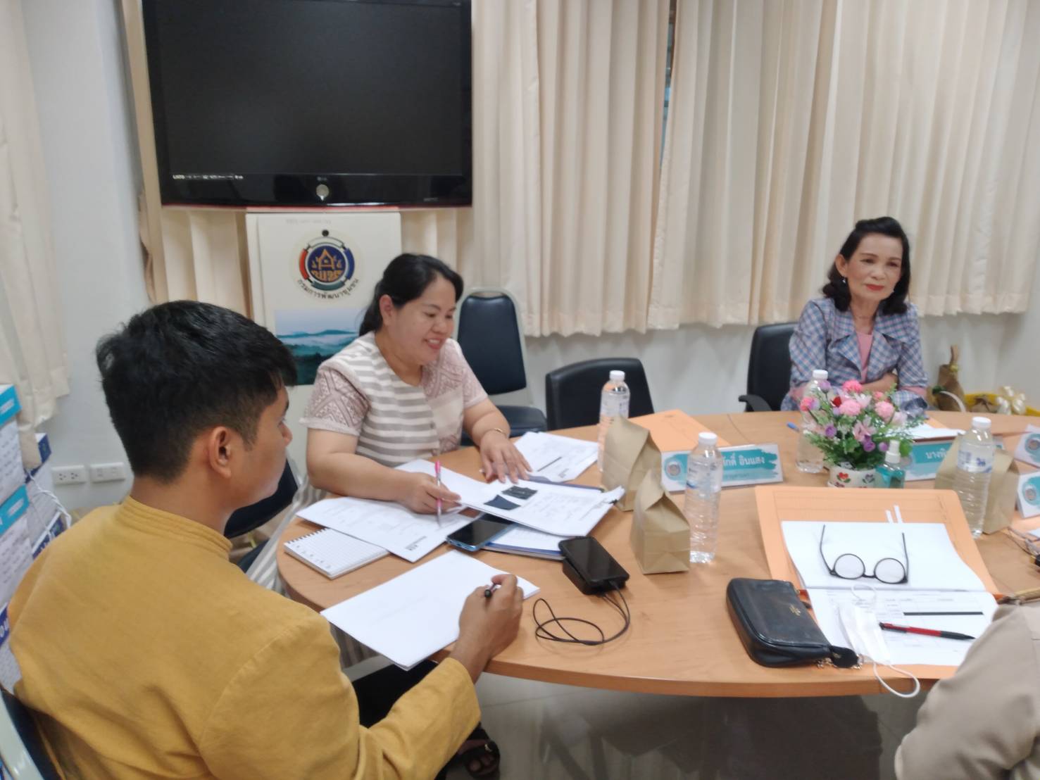 @น่าน : ประชุมคณะกรรมการประกวดและตัดสิน โครงการ CDD Young Desiner Contest จังหวัดน่าน