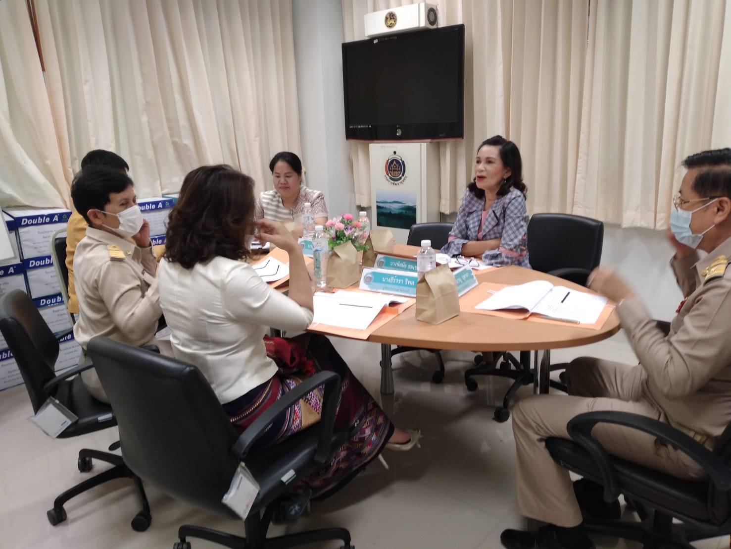 @น่าน : ประชุมคณะกรรมการประกวดและตัดสิน โครงการ CDD Young Desiner Contest จังหวัดน่าน