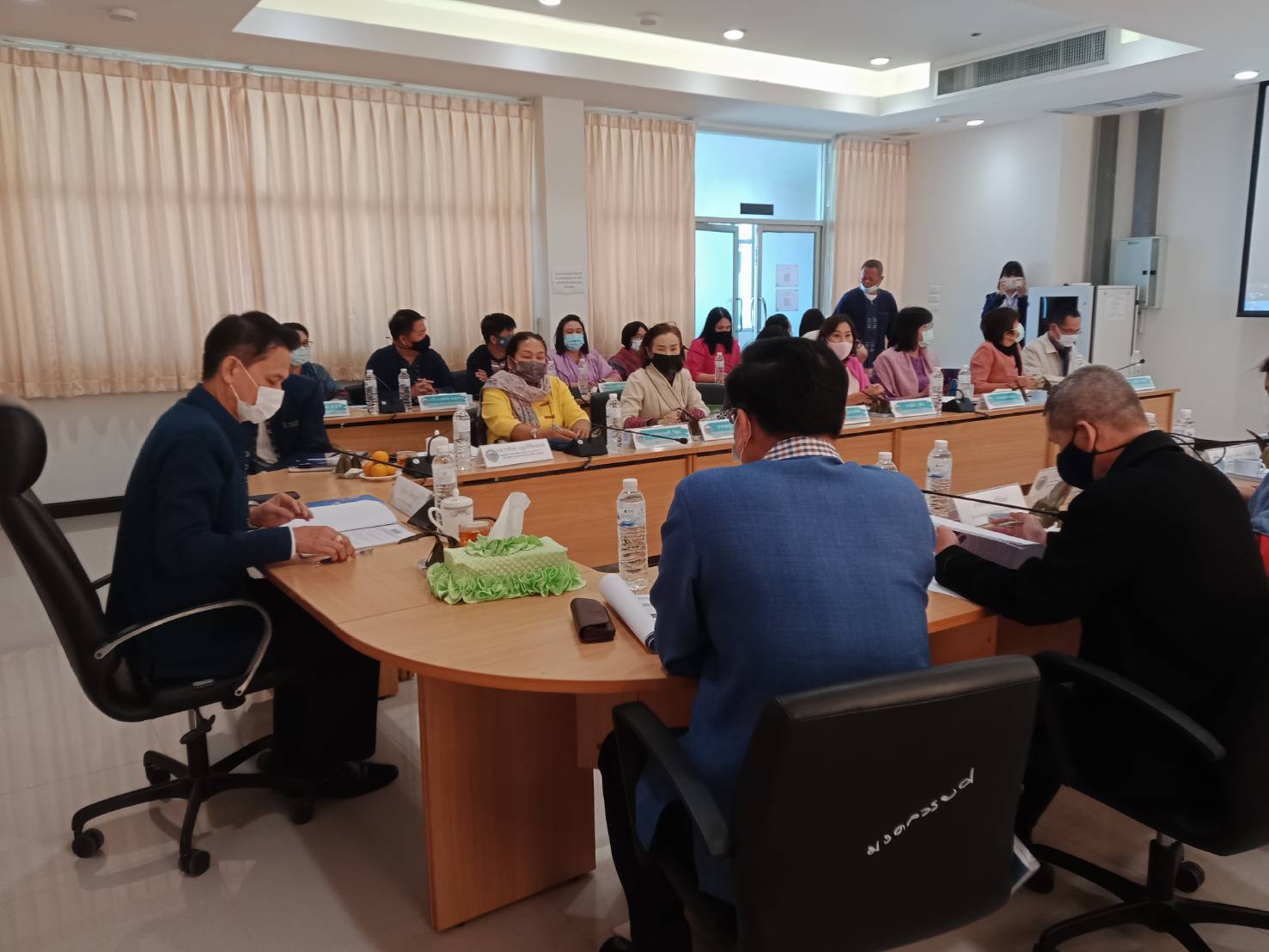 น่าน : นายอาทร พิมชะนก ผู้ตรวจราชการกรมฯ ติดตามงานตามนโยบายของรัฐบาล กระทรวงมหาดไทยและกรมการพัฒนาชุมชนในพื้นที่ จ.น่าน