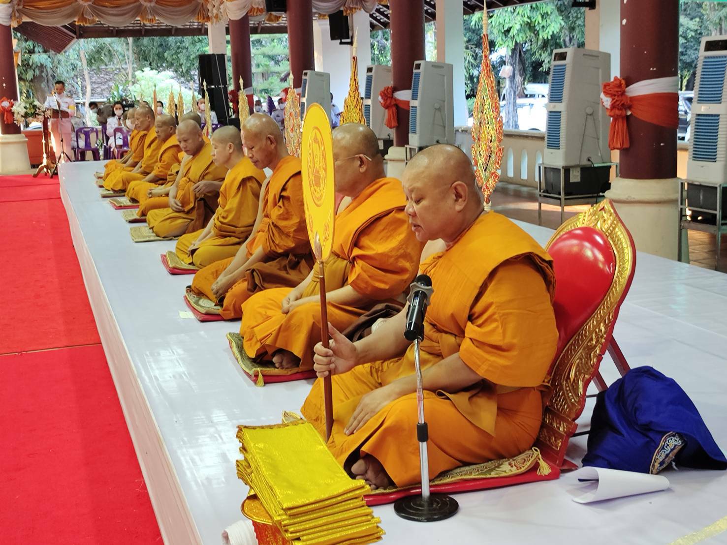 @น่าน : พช.น่าน ร่วมพิธีสวดเจริญมหามงคลรวมศาสนา 3 ธันวาคม 2563