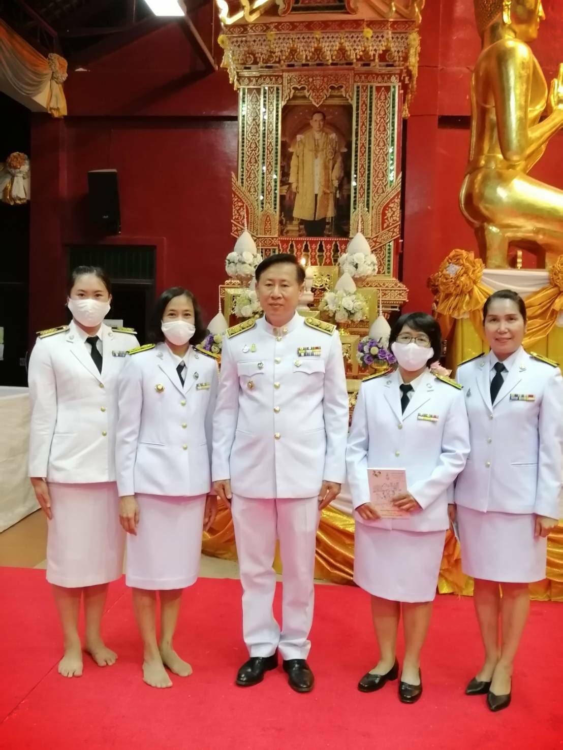 @น่าน : พช.น่าน ร่วมพิธีสวดเจริญมหามงคลรวมศาสนา 3 ธันวาคม 2563