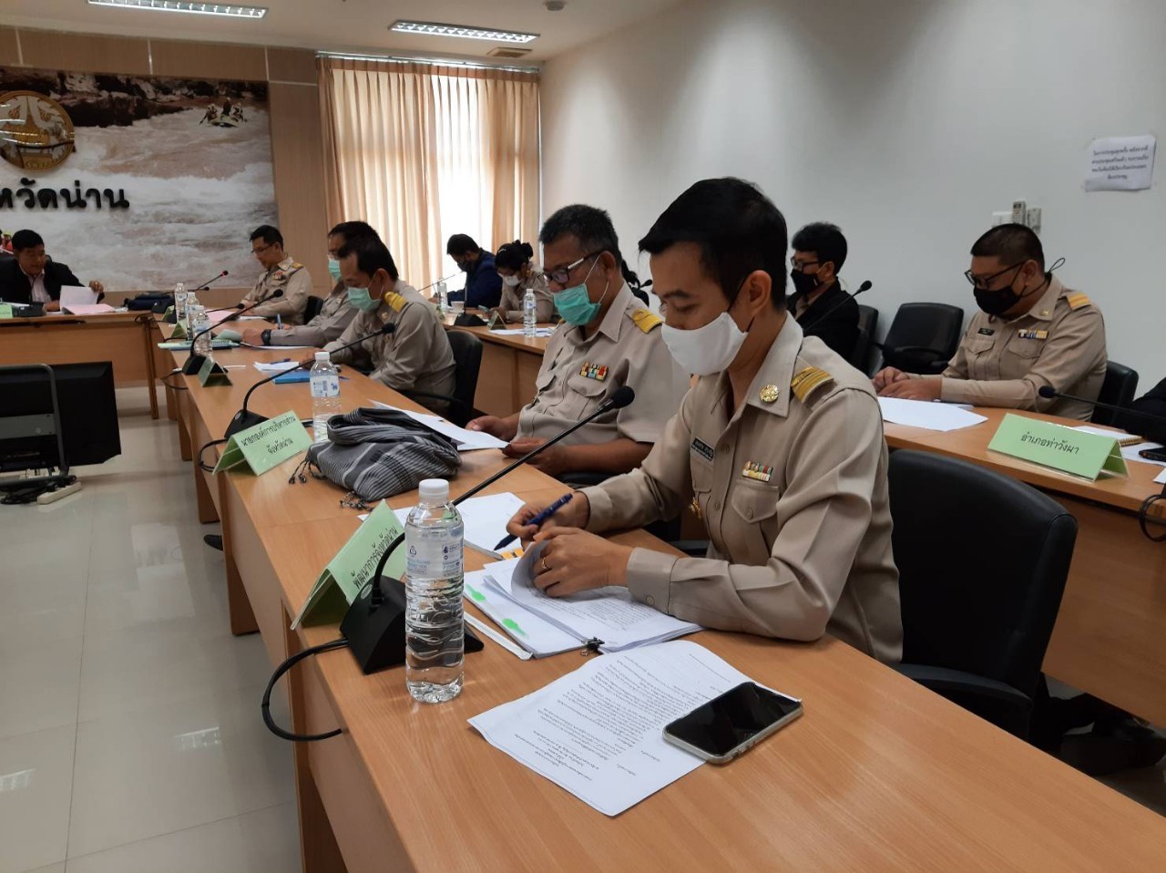 @น่าน : ผู้ตรวจราชการกระทรวงมหาดไทย (นายโชคดี อมรวัฒน์) ตรวจราชการในพื้นที่จังหวัดน่าน