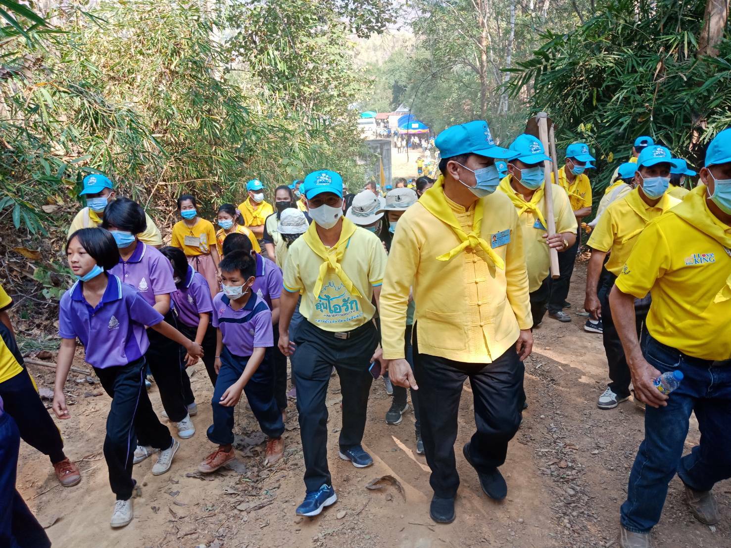 พช.น่าน ร่วมกิจกรรมจิตอาสาพระราชทาน และกิจกรรมเอามื้อสามัคคี