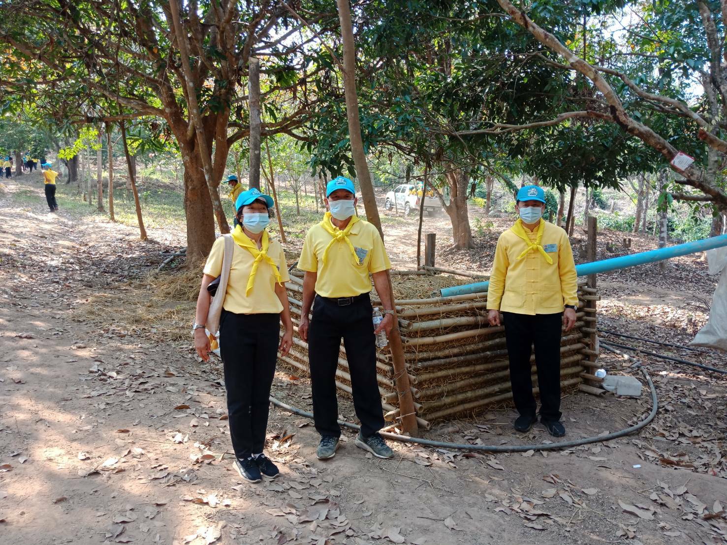 พช.น่าน ร่วมกิจกรรมจิตอาสาพระราชทาน และกิจกรรมเอามื้อสามัคคี