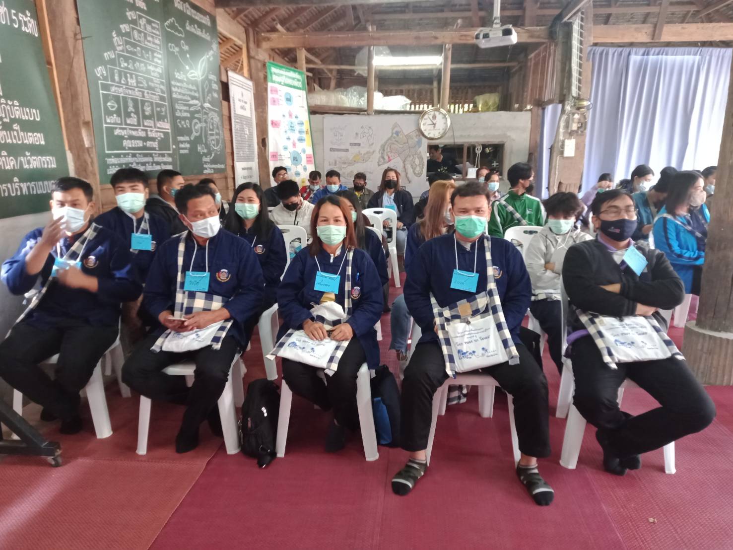 พช.น่าน : อบรมเพิ่มทักษะระยะสั้นการพัฒนากสิกรรมสู่ระบบเศรษฐกิจพอเพียง รูปแบบ โคก หนอง นา โมเดล รุ่นที่ 1