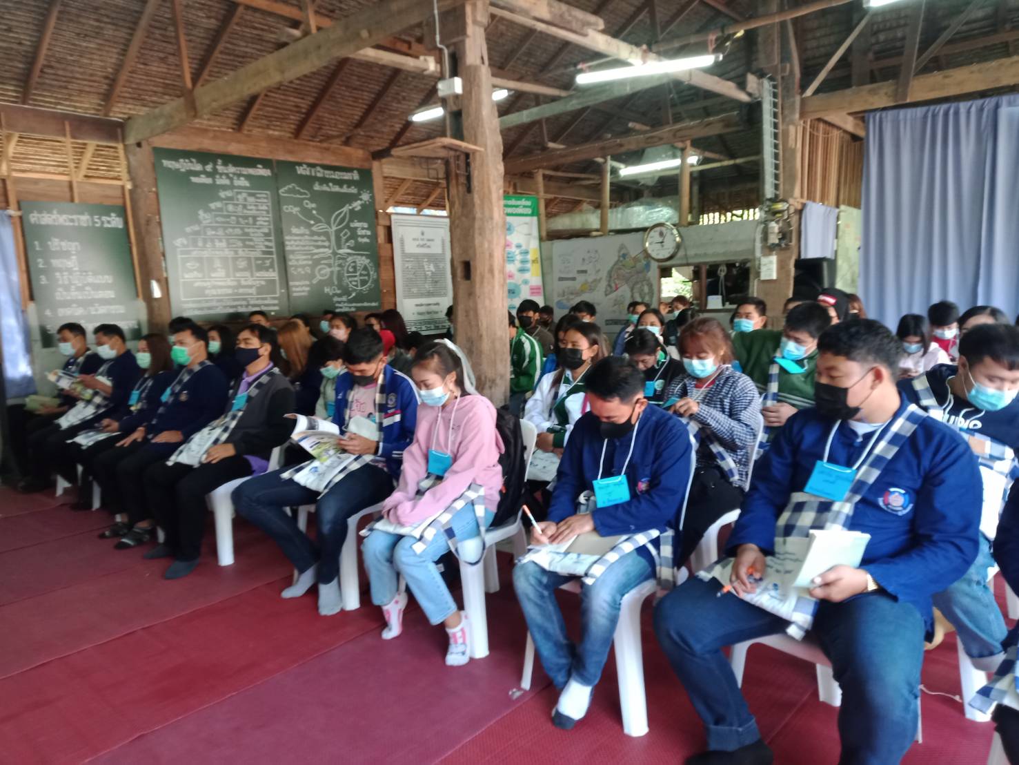 พช.น่าน : อบรมเพิ่มทักษะระยะสั้นการพัฒนากสิกรรมสู่ระบบเศรษฐกิจพอเพียง รูปแบบ โคก หนอง นา โมเดล รุ่นที่ 1