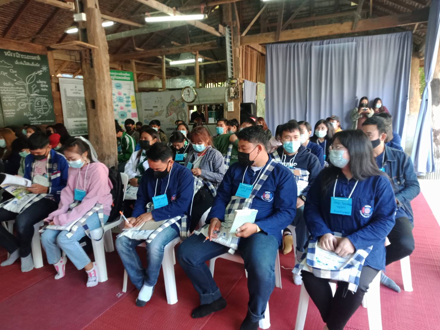 พช.น่าน : อบรมเพิ่มทักษะระยะสั้นการพัฒนากสิกรรมสู่ระบบเศรษฐกิจพอเพียง รูปแบบ โคก หนอง นา โมเดล รุ่นที่ 1